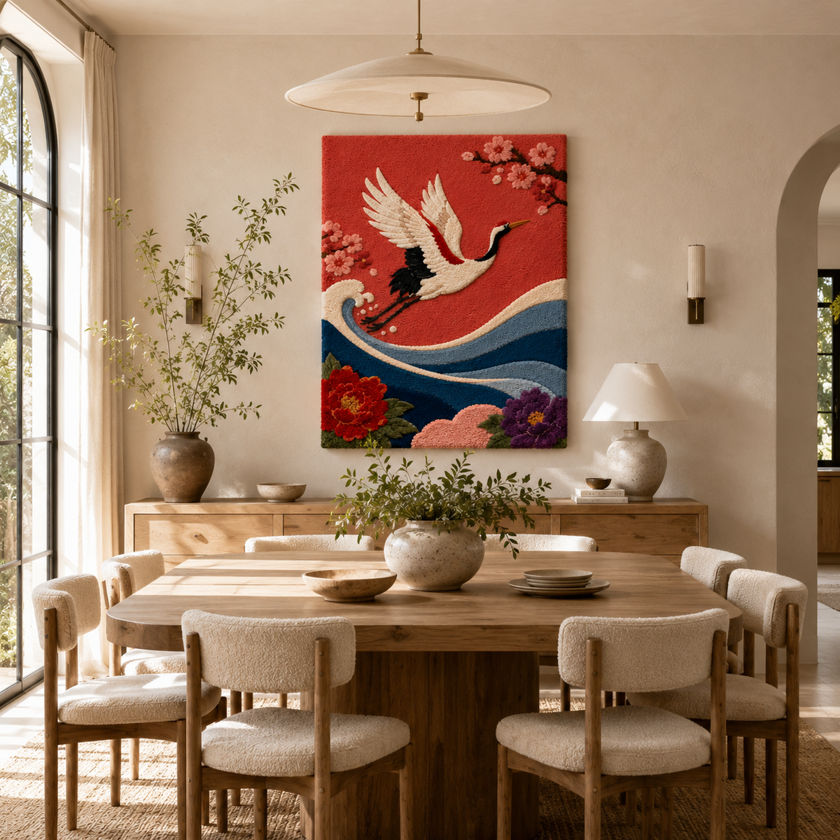 Gilded Umber wall art by Hewn Earth featuring textured, abstract design in warm earthy tones.