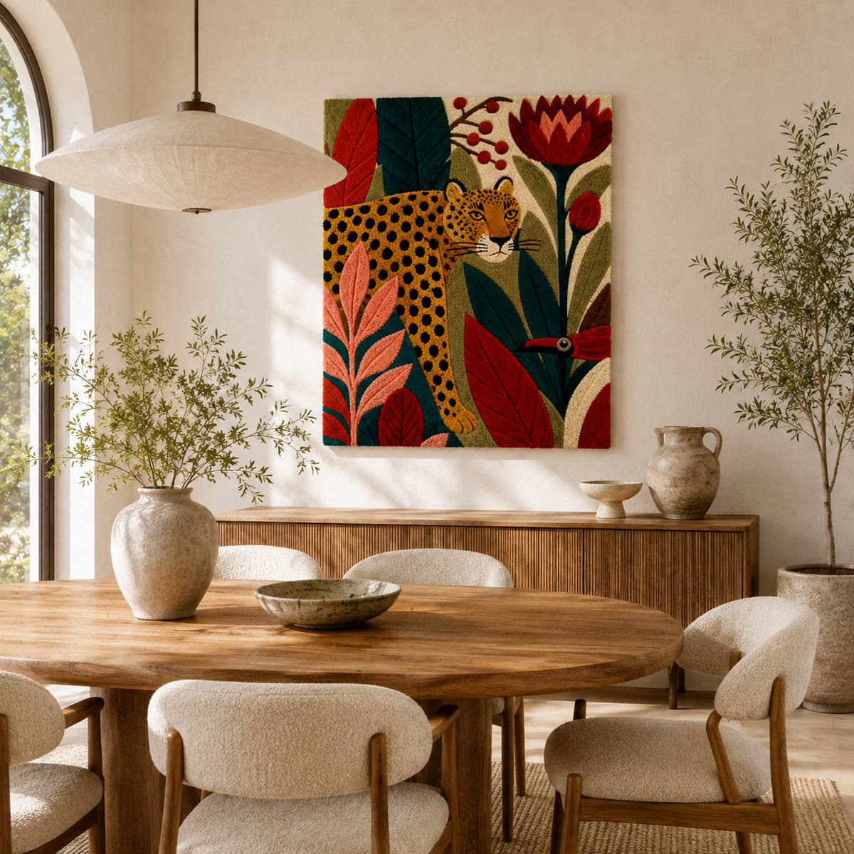 Gilded Solstice wall art by Hewn Earth featuring gold-toned abstract design on textured canvas.
