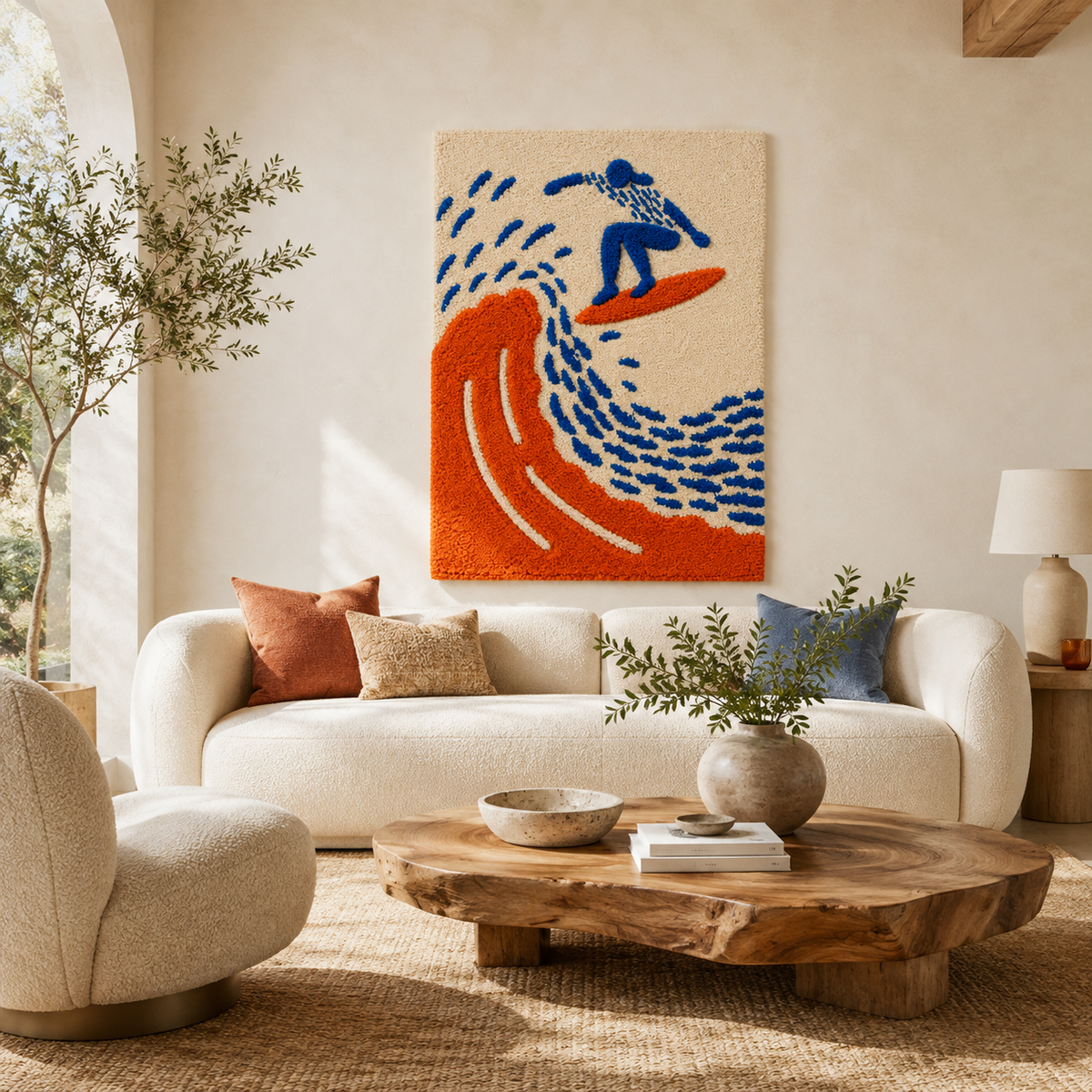 Luminous Aviary wall art by Hewn Earth featuring a vibrant, illuminated bird-themed design for home decor.