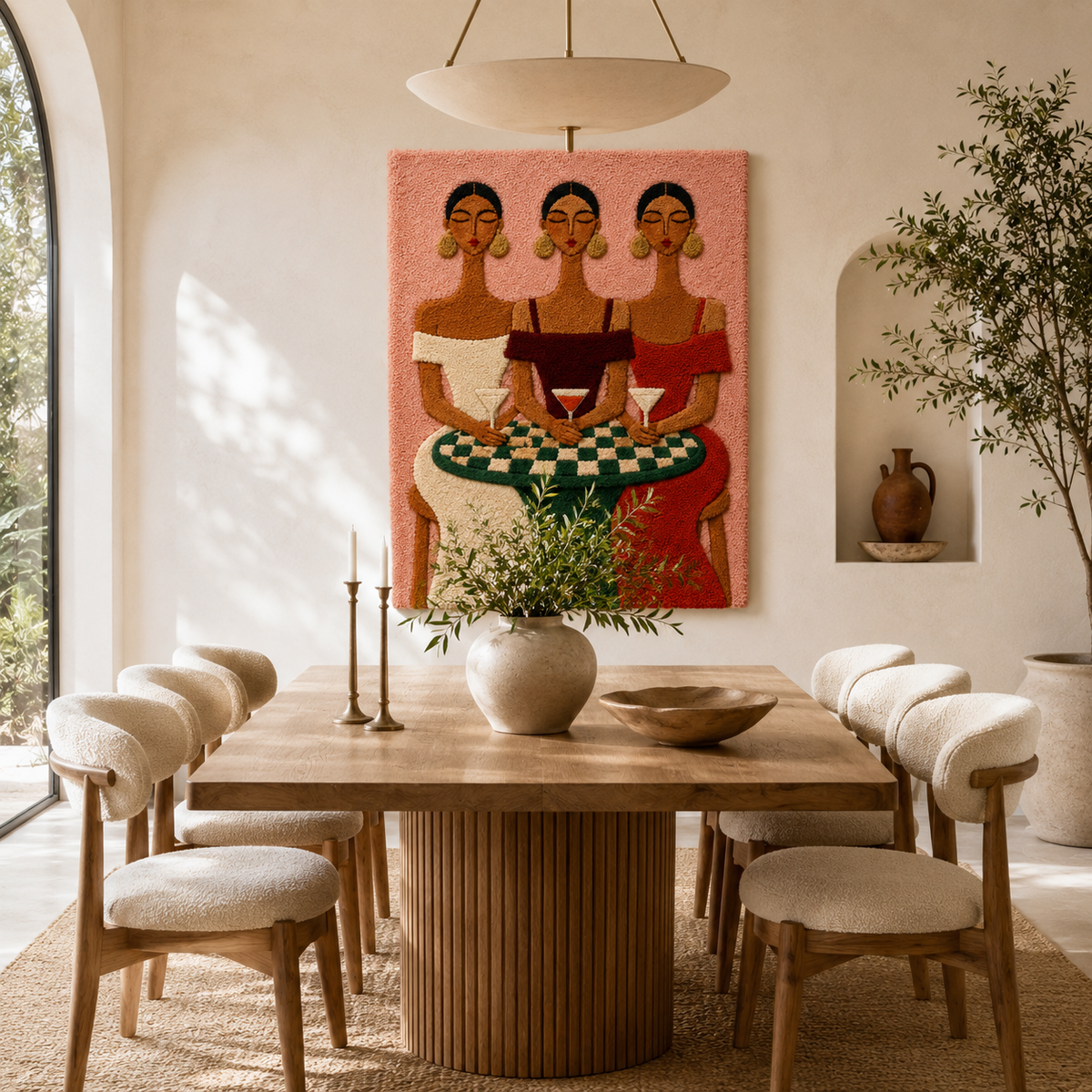 Gilded Kestrel wall art by Hewn Earth featuring a detailed kestrel bird illustration in warm gold tones.