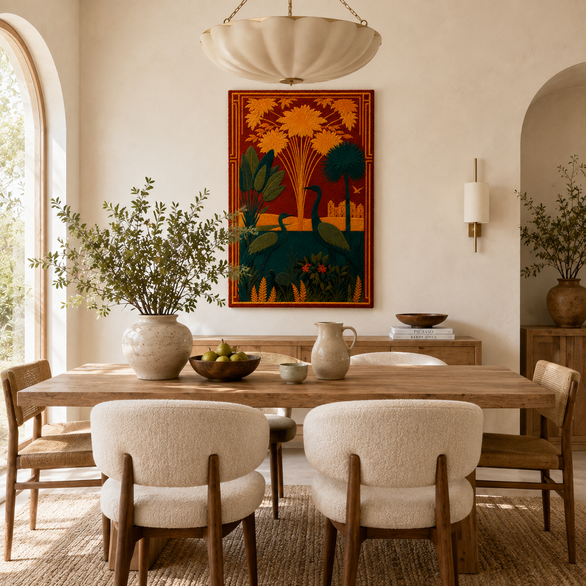 Hewn Earth Luminous Reverie wall art featuring abstract luminous design on a neutral background for modern interior decor