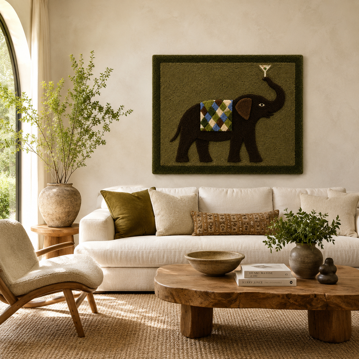 Luminous Bloom wall art by Hewn Earth featuring a vibrant, illuminated floral design for modern interior decor.