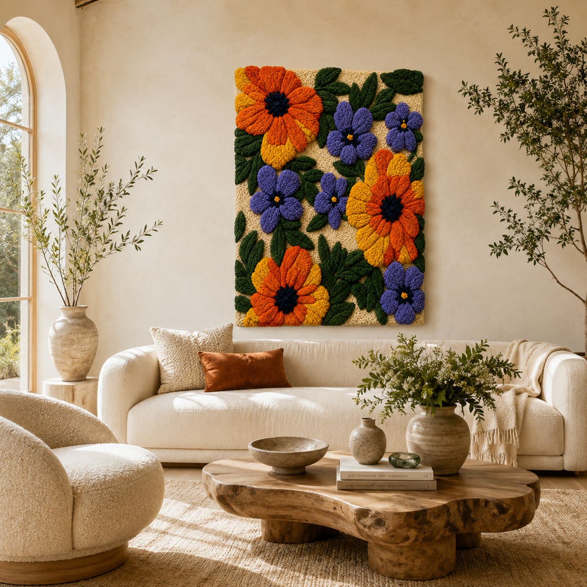 Hewn Earth Gilded Eclipse wall art featuring a gold-toned celestial design on a neutral background.