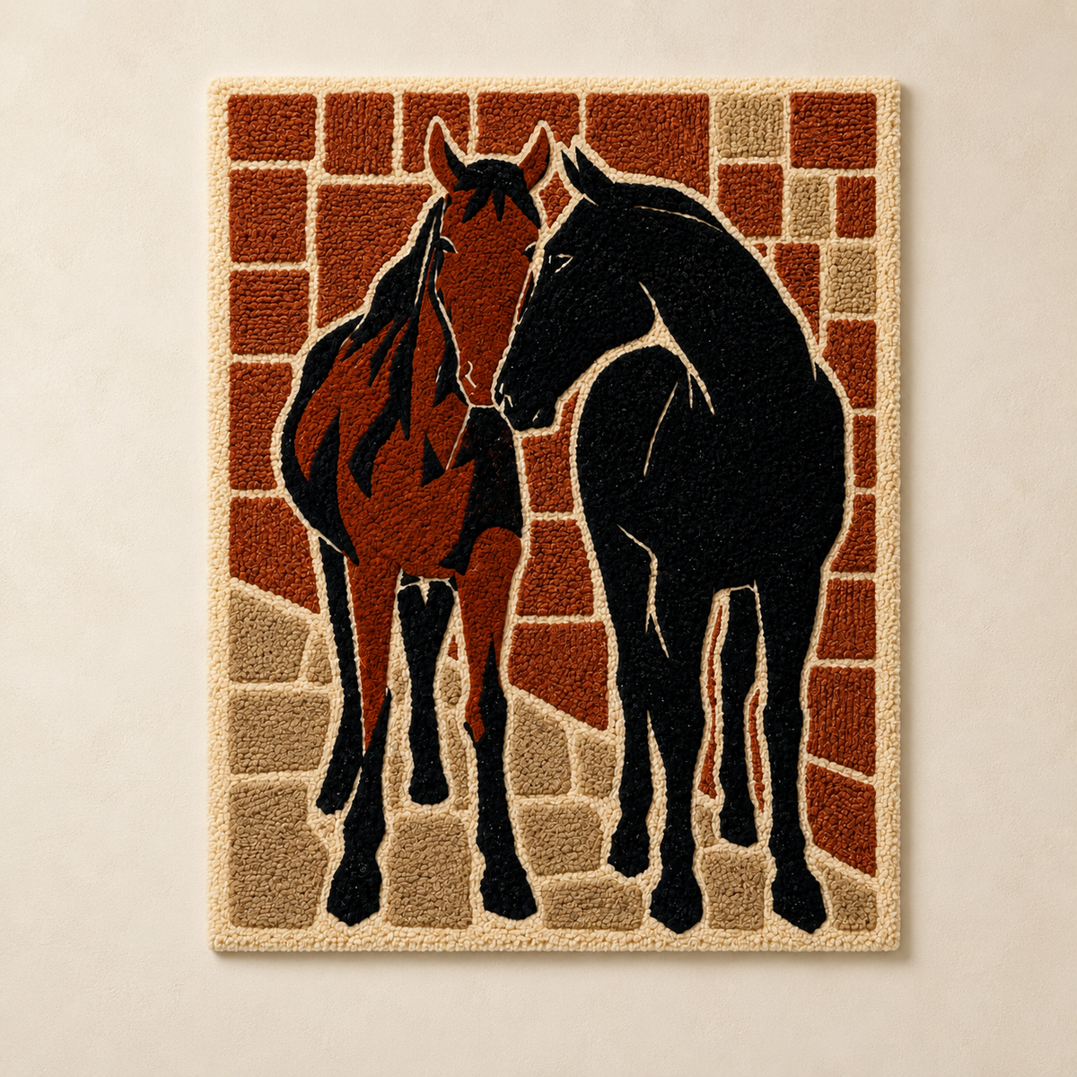 Hewn Earth Afterglow Cove wall art featuring a serene landscape scene with vibrant, colorful sky and natural elements.