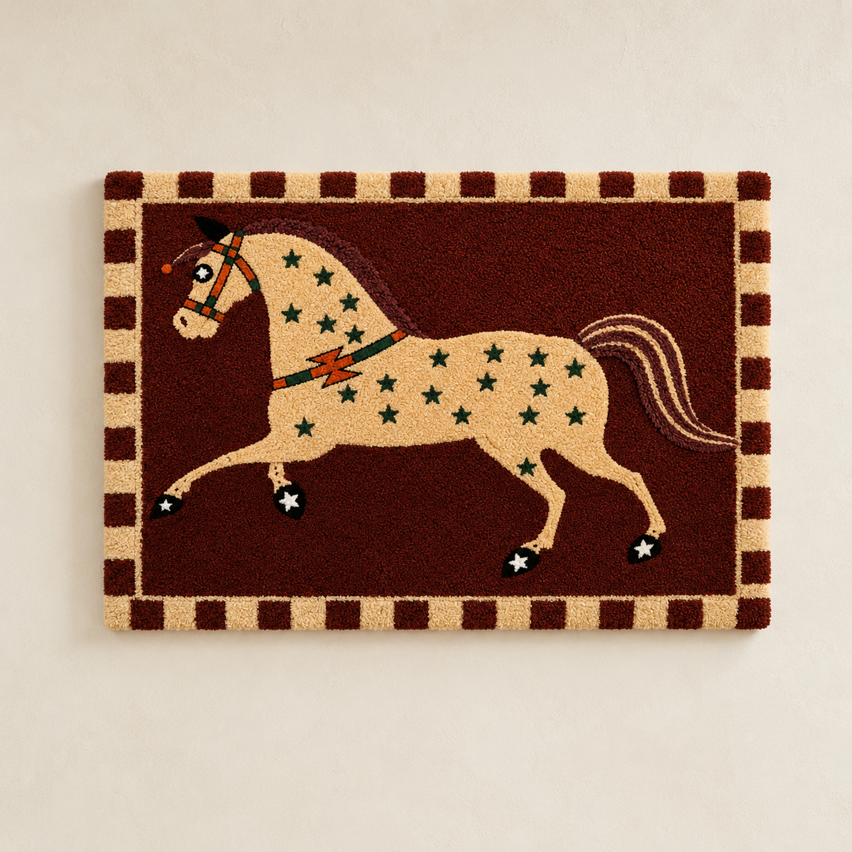 Hewn Earth Cinder Isle wall art featuring a scenic landscape with earthy tones and textured details.