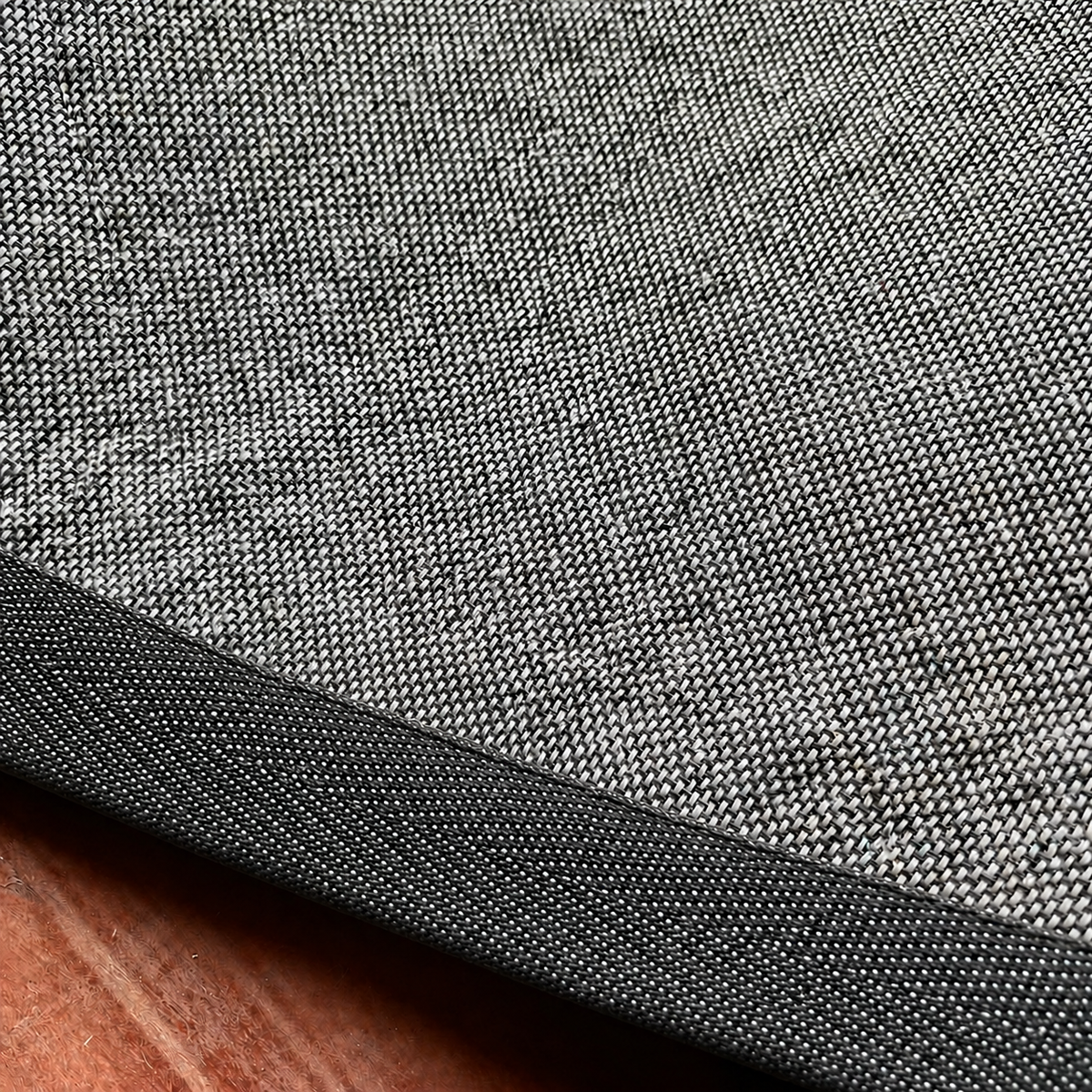 Hewn Earth Golden Shoreline wall art on backing material, featuring textured golden and neutral tones for home decor.