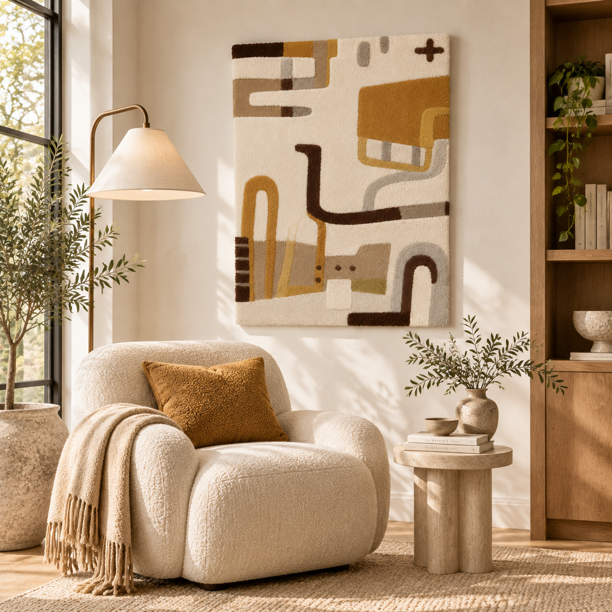 Honey Linework Assembly — room setting 3