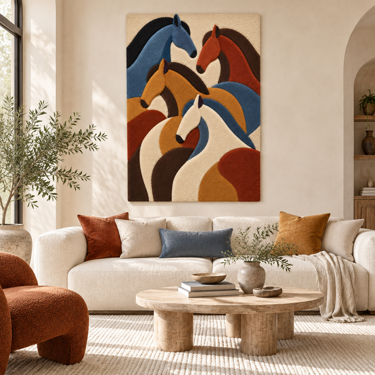 Horses of the Four Winds — front-facing room scene