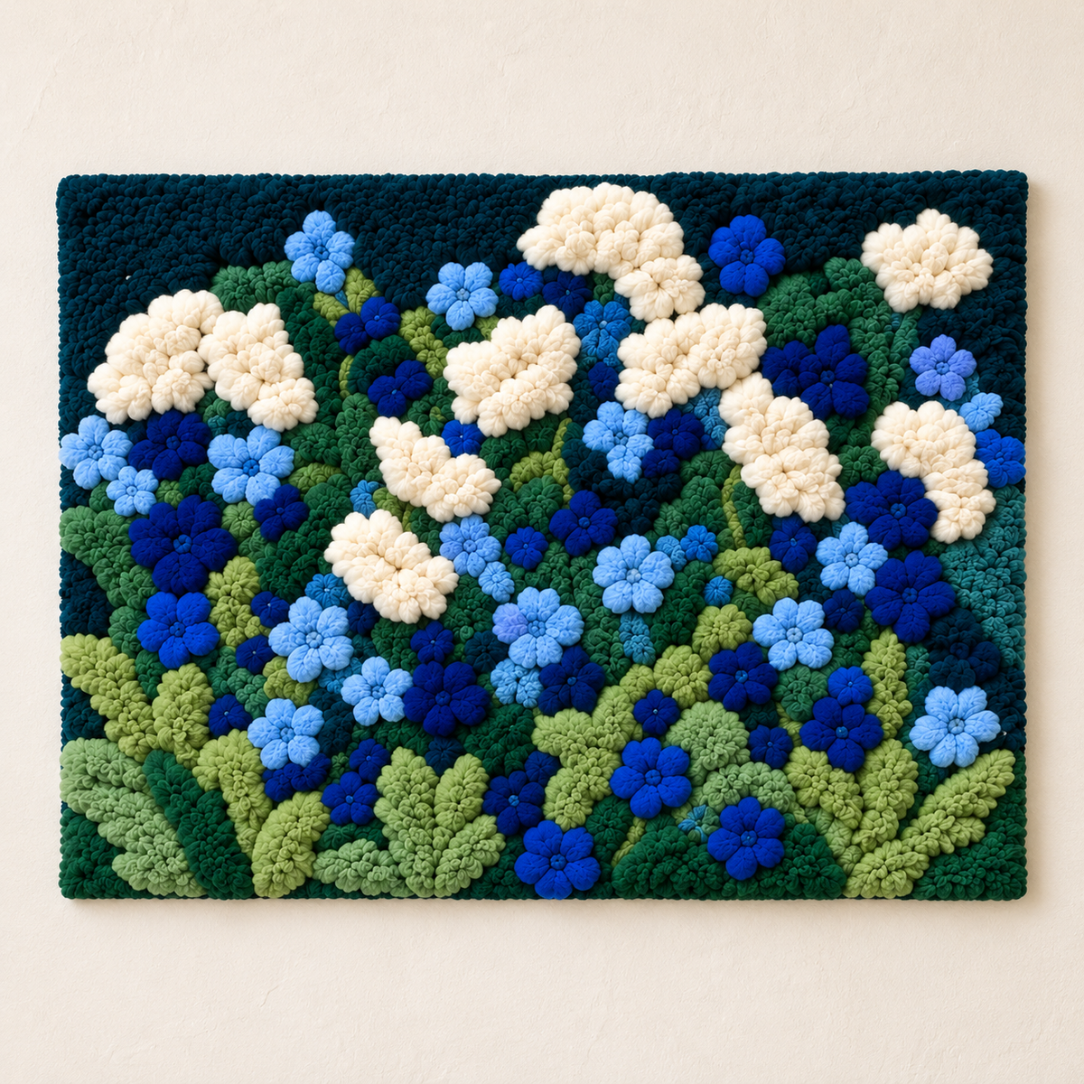 Hydrangeas in the Blue Garden — front product view