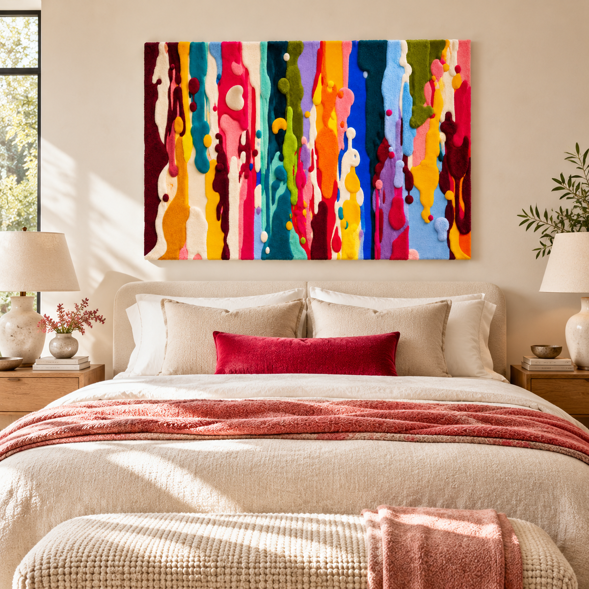 Chromatic Rain by Isabelle Breitkopf — room setting
