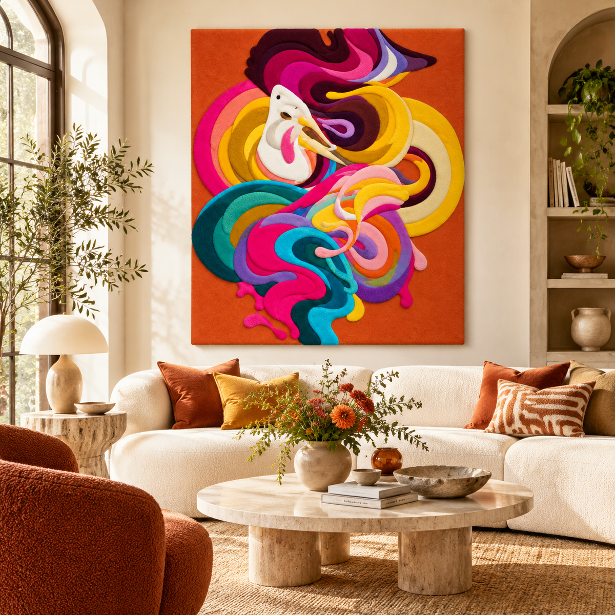 Citrus Plume by Isabelle Breitkopf — front-facing room scene [room-front]