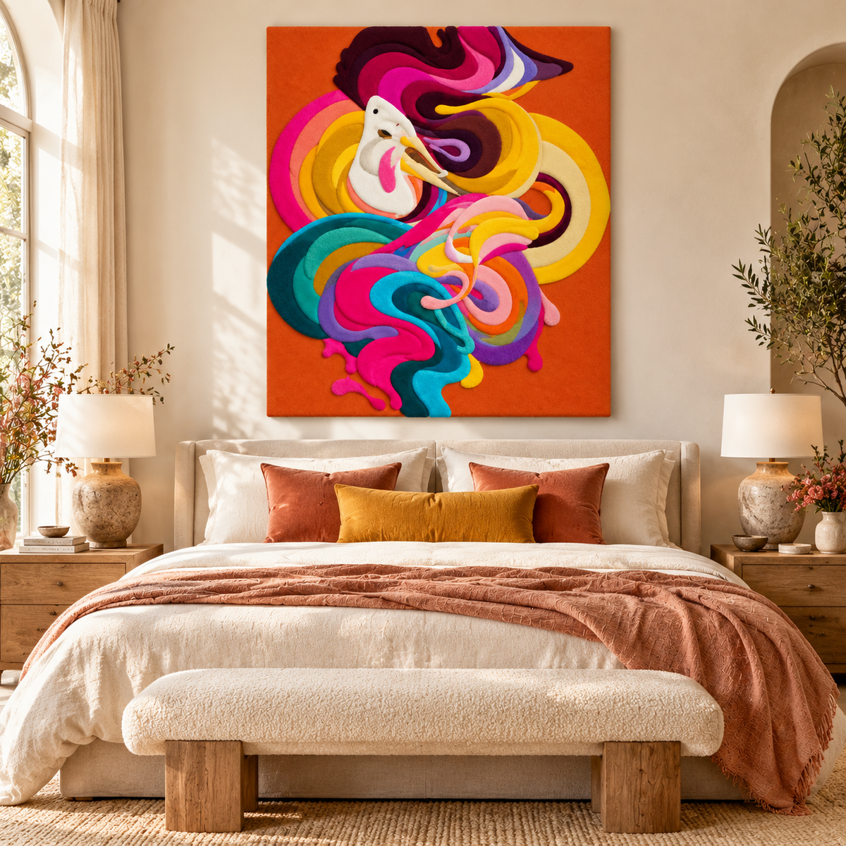 Citrus Plume by Isabelle Breitkopf — room setting