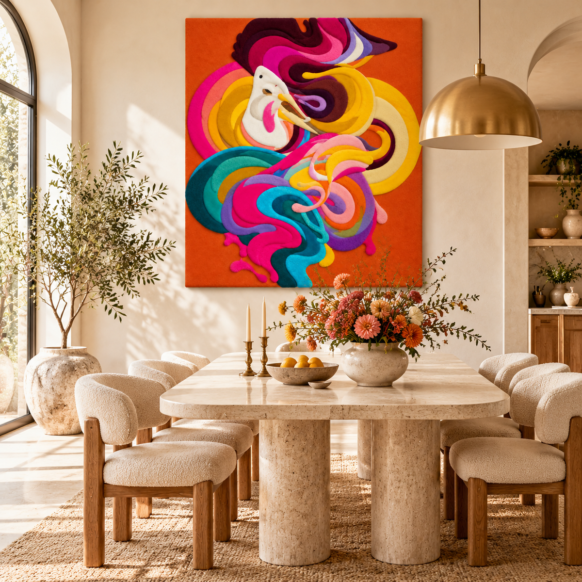 Citrus Plume by Isabelle Breitkopf — room setting