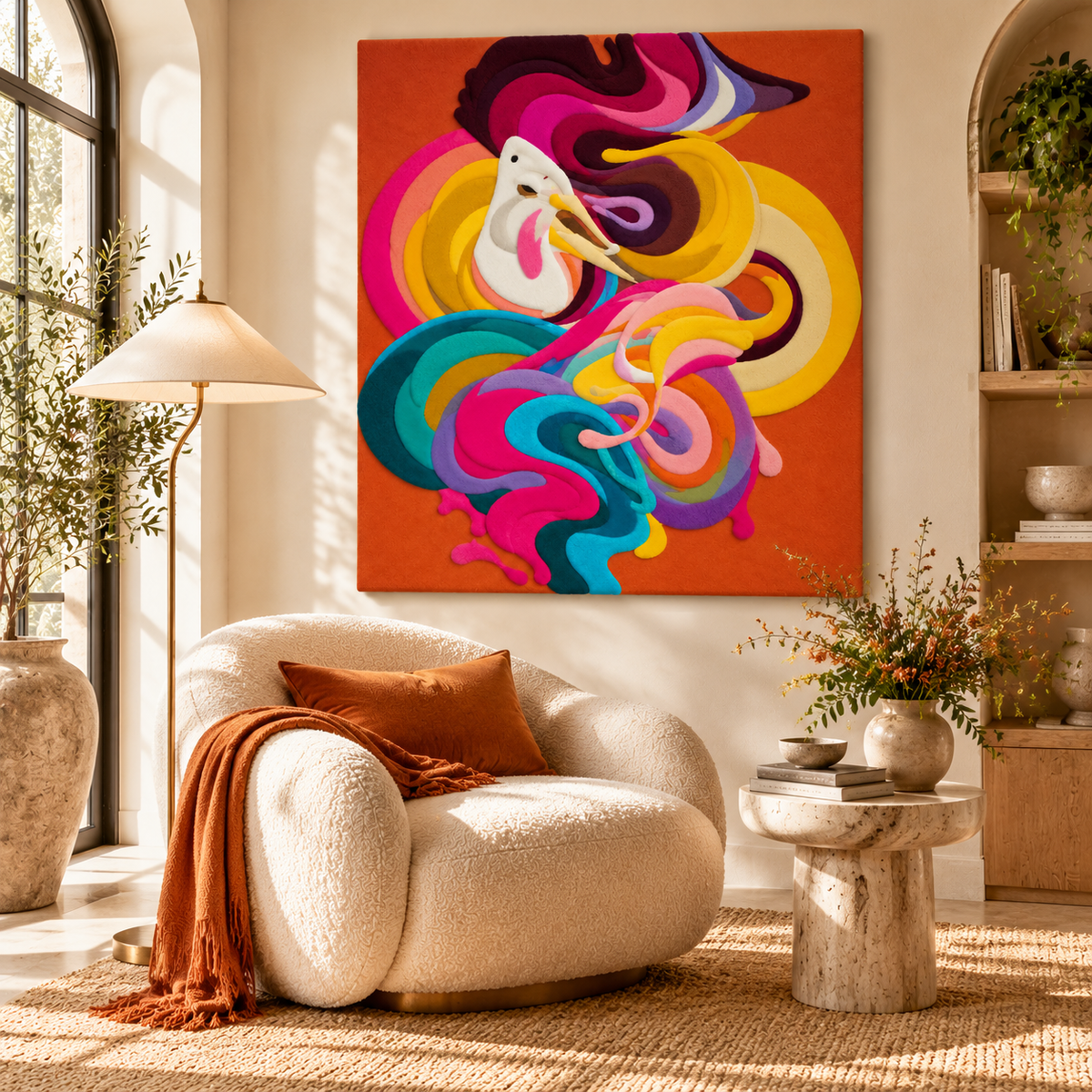 Citrus Plume by Isabelle Breitkopf — room setting