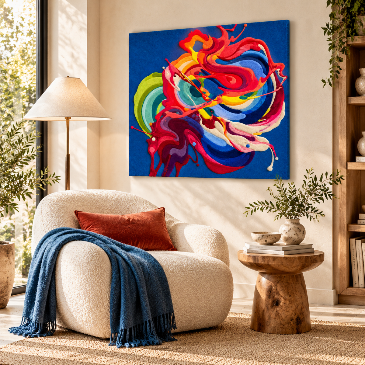 Electric Current by Isabelle Breitkopf — room setting