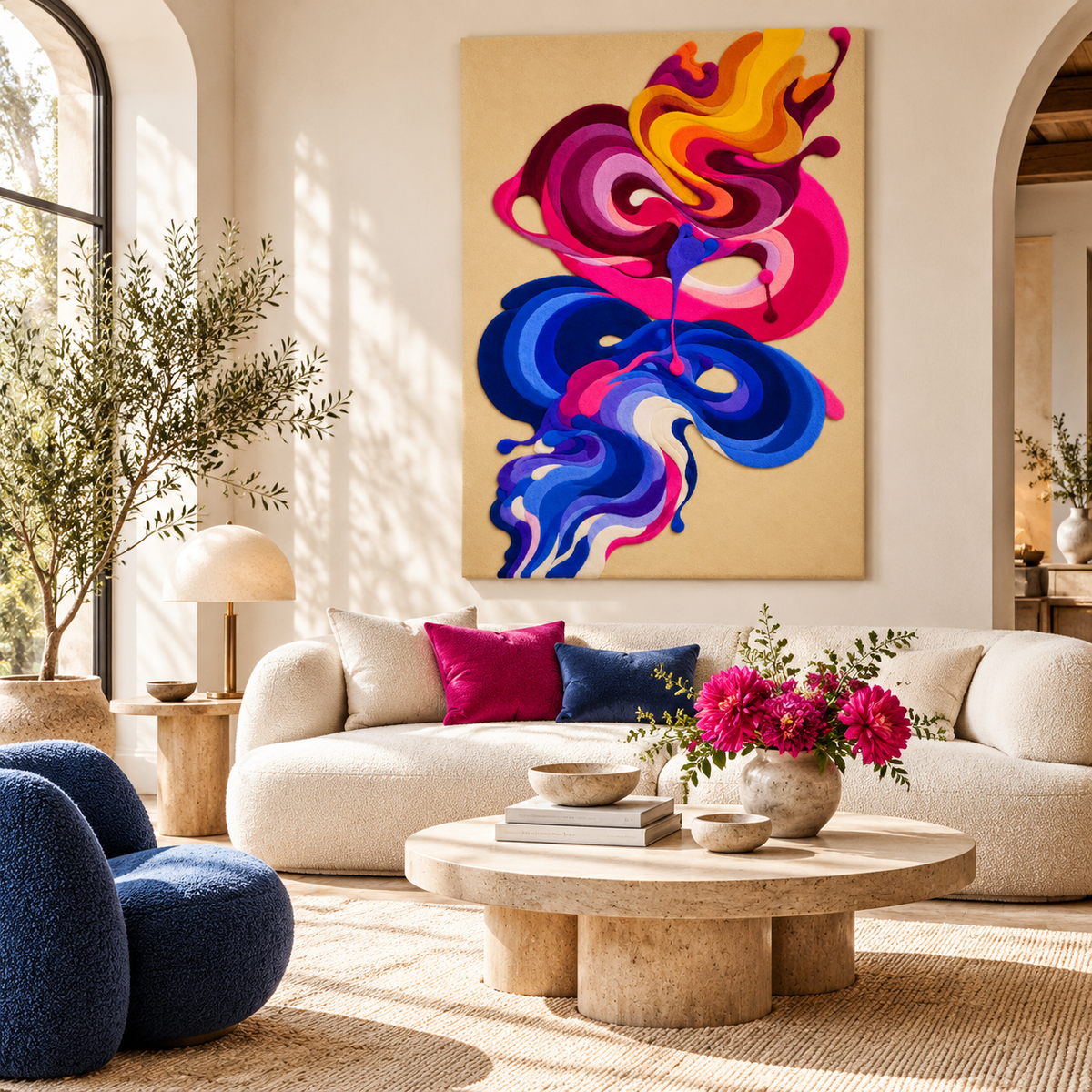 Golden Crescendo by Isabelle Breitkopf — front-facing room scene [room-front]