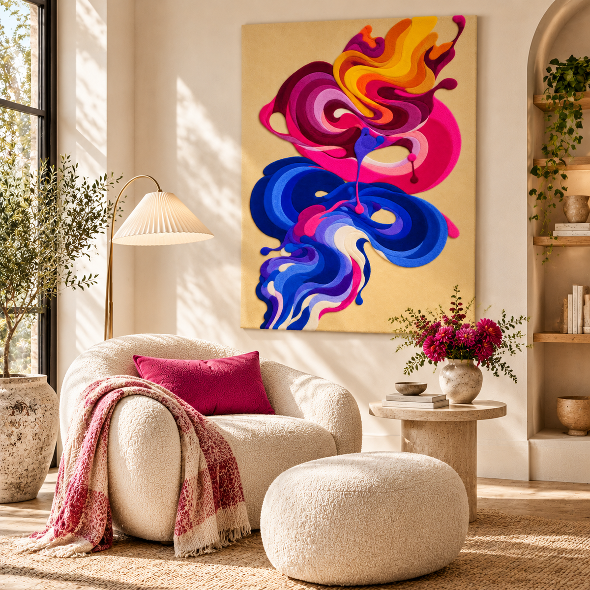 Golden Crescendo by Isabelle Breitkopf — room setting