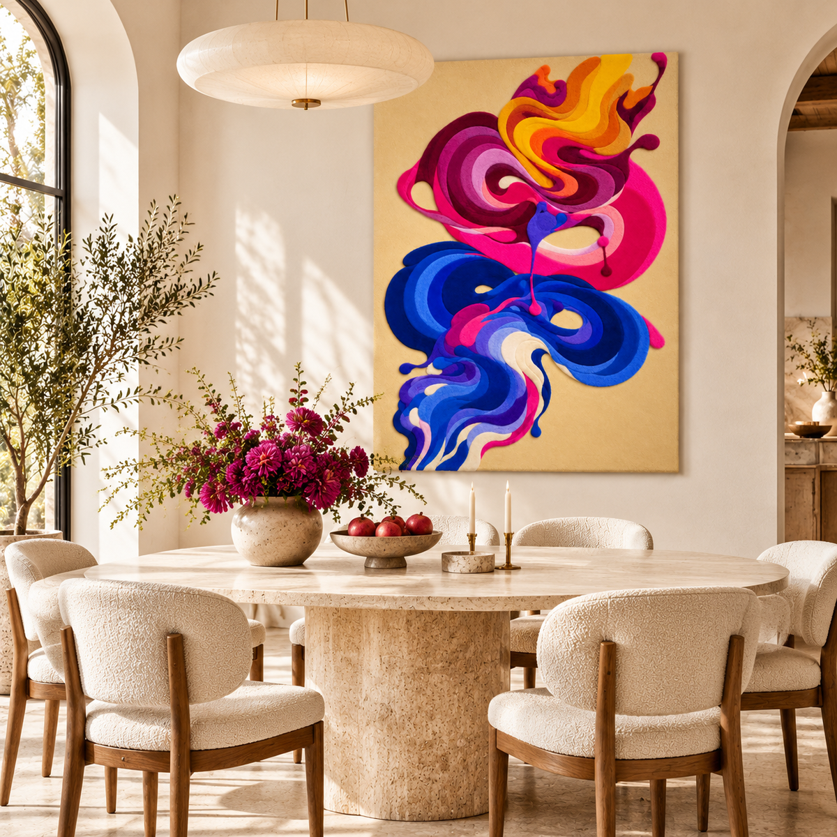 Golden Crescendo by Isabelle Breitkopf — room setting