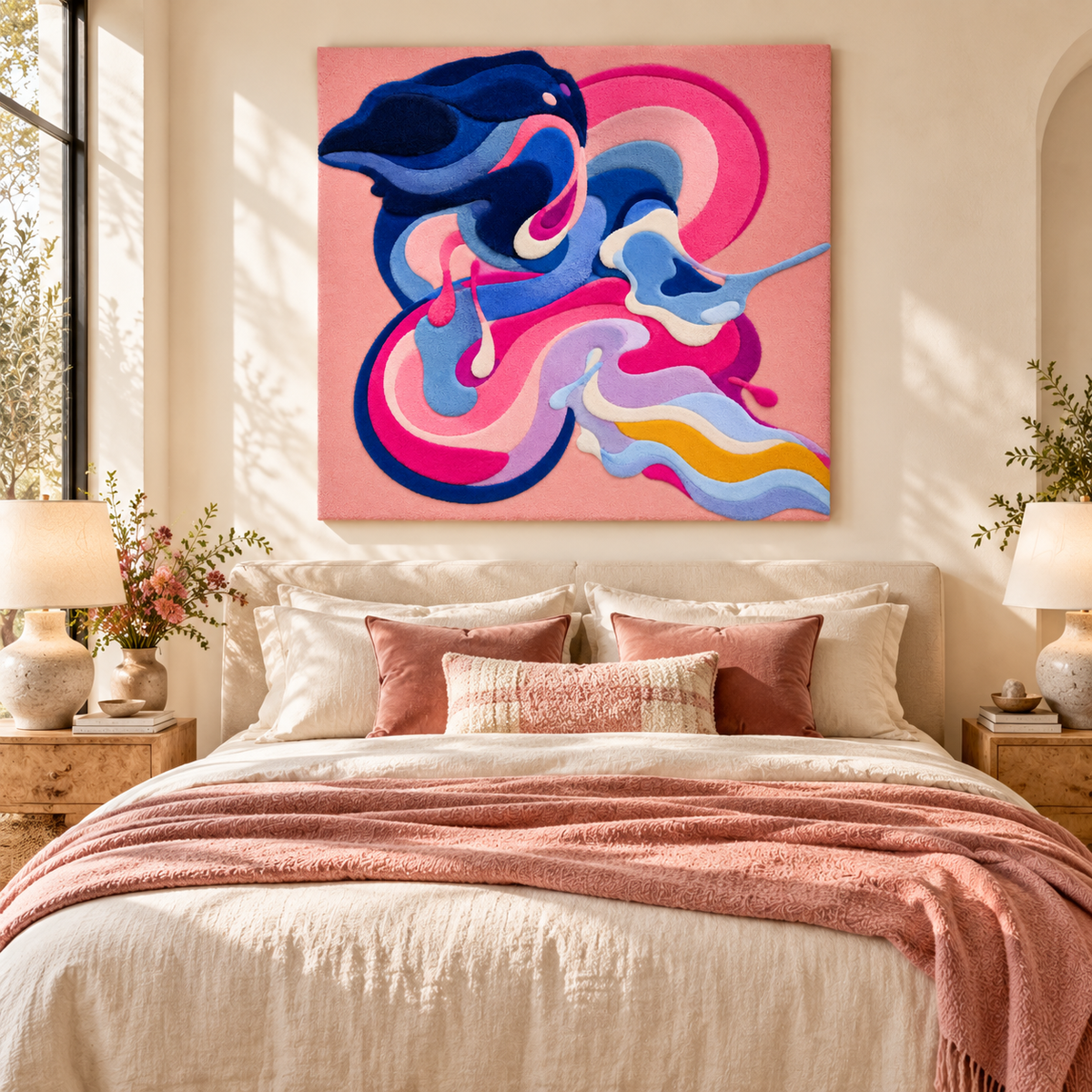 Indigo Daydream by Isabelle Breitkopf — room setting
