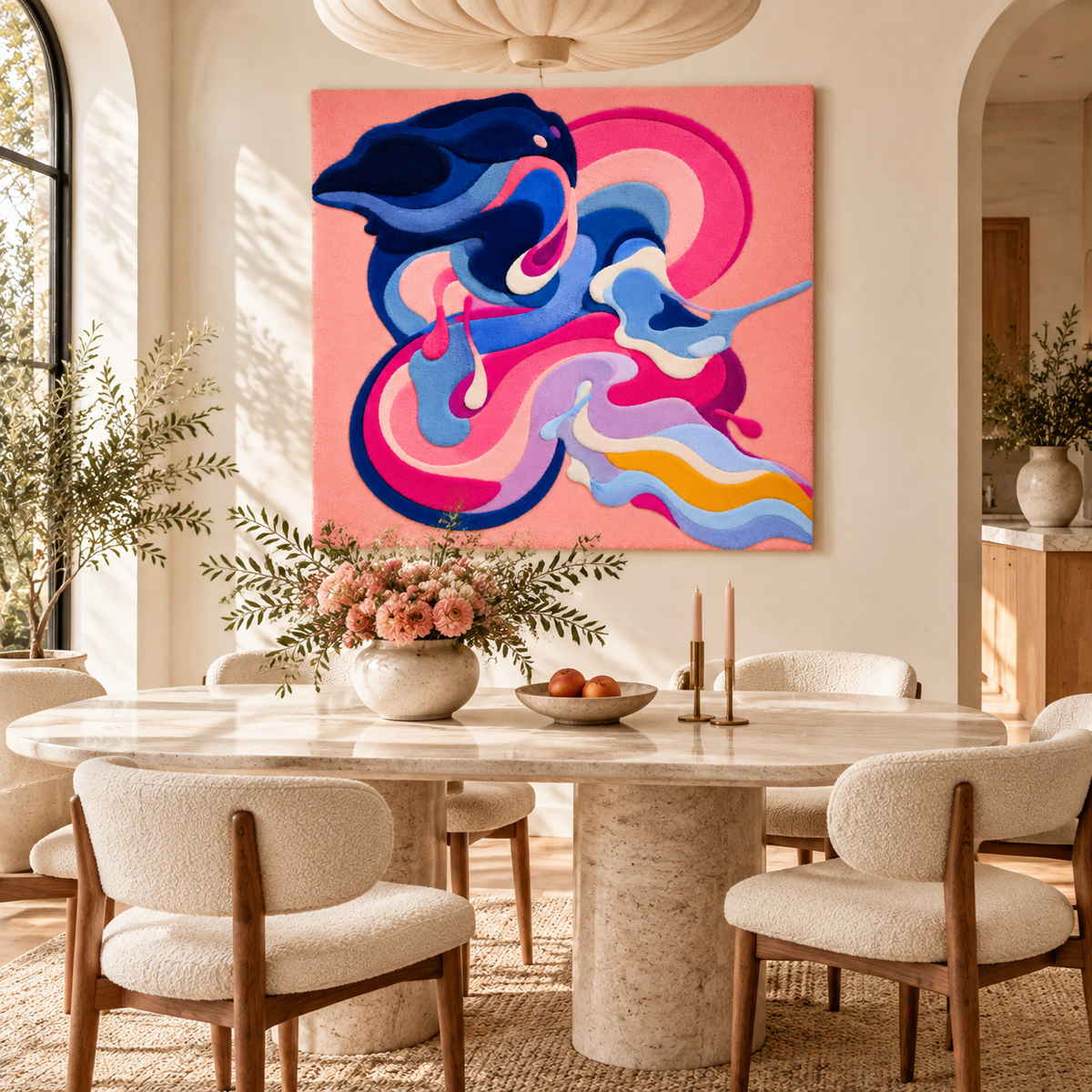 Indigo Daydream by Isabelle Breitkopf — room setting