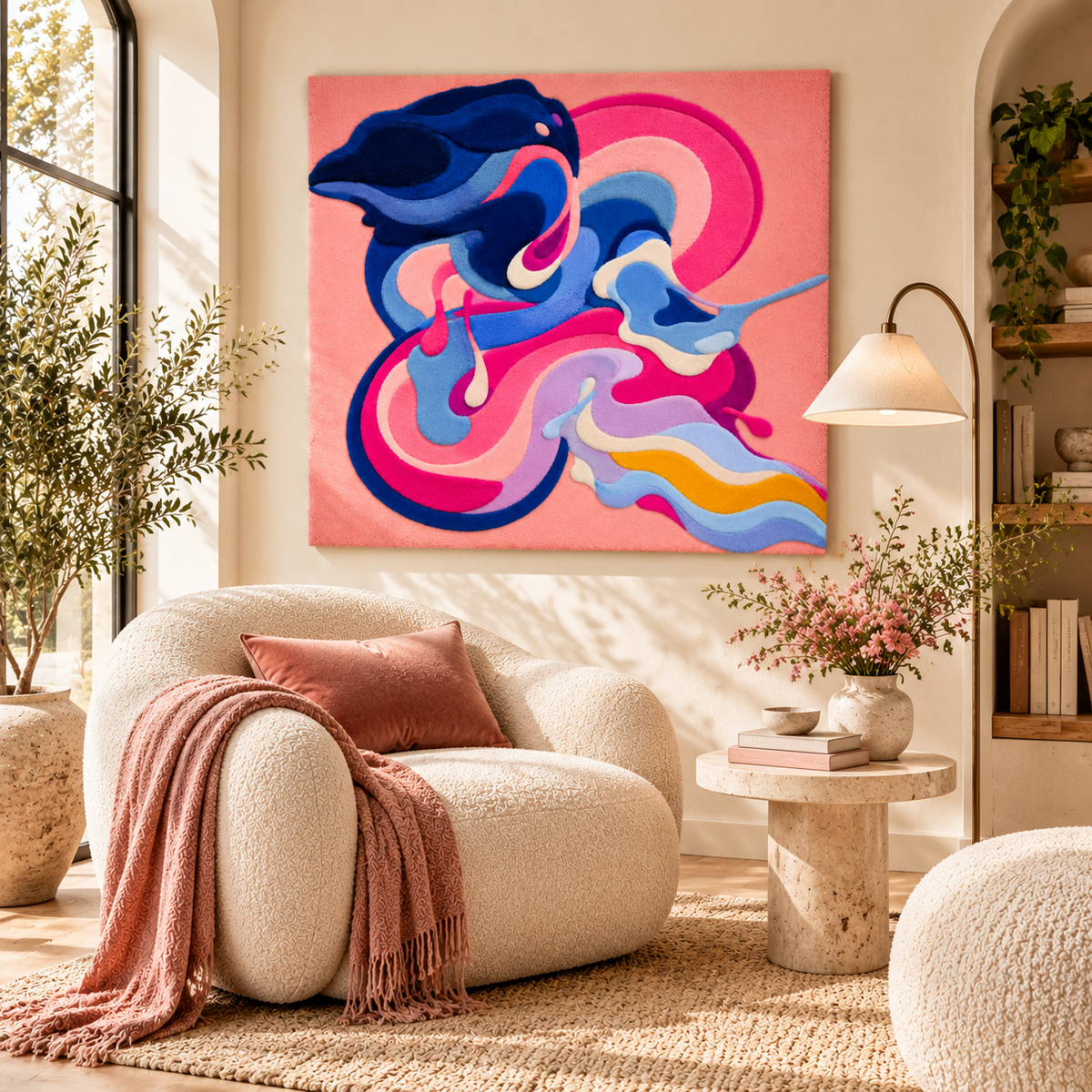Indigo Daydream by Isabelle Breitkopf — room setting
