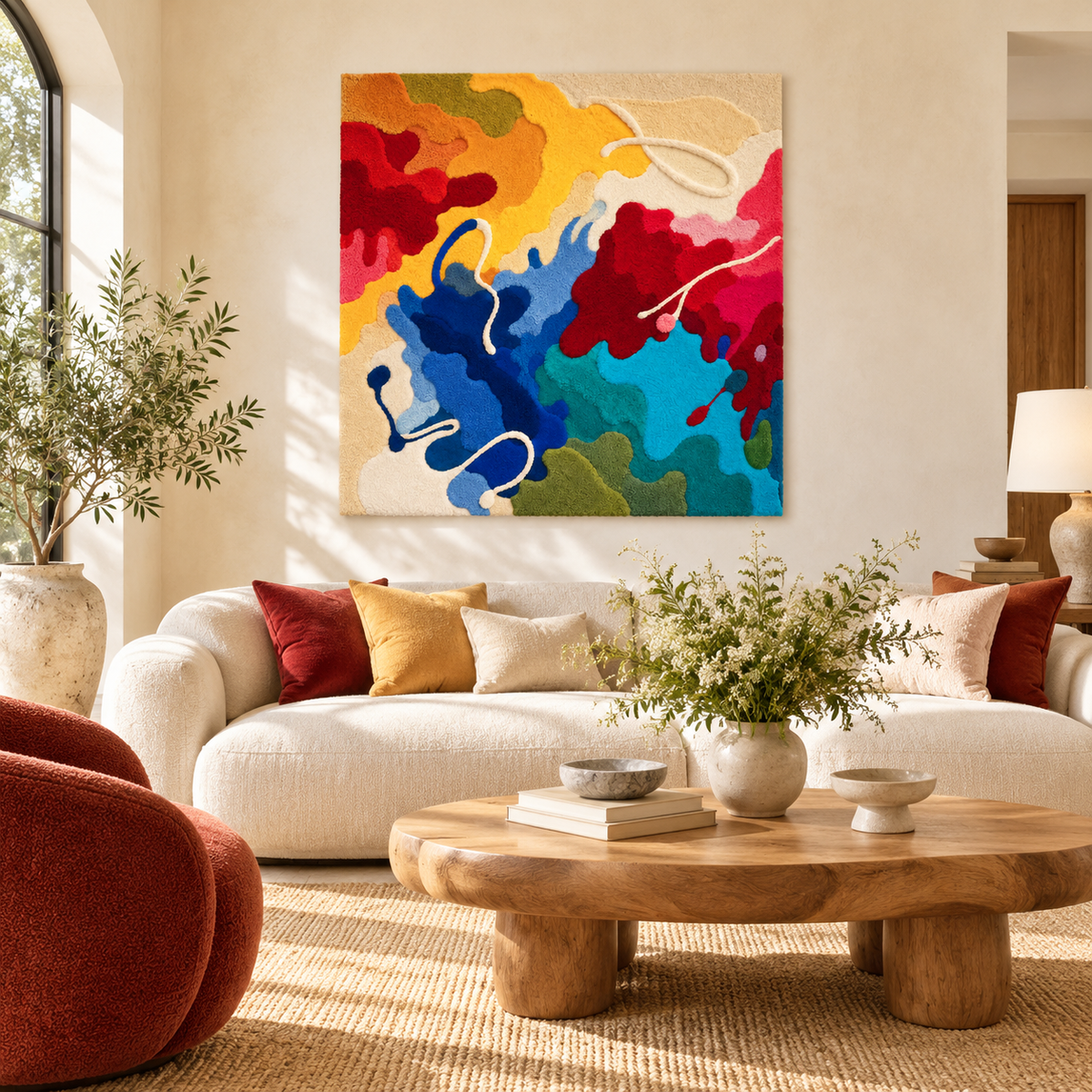 Prismatic Drift by Isabelle Breitkopf — front-facing room scene [room-front]
