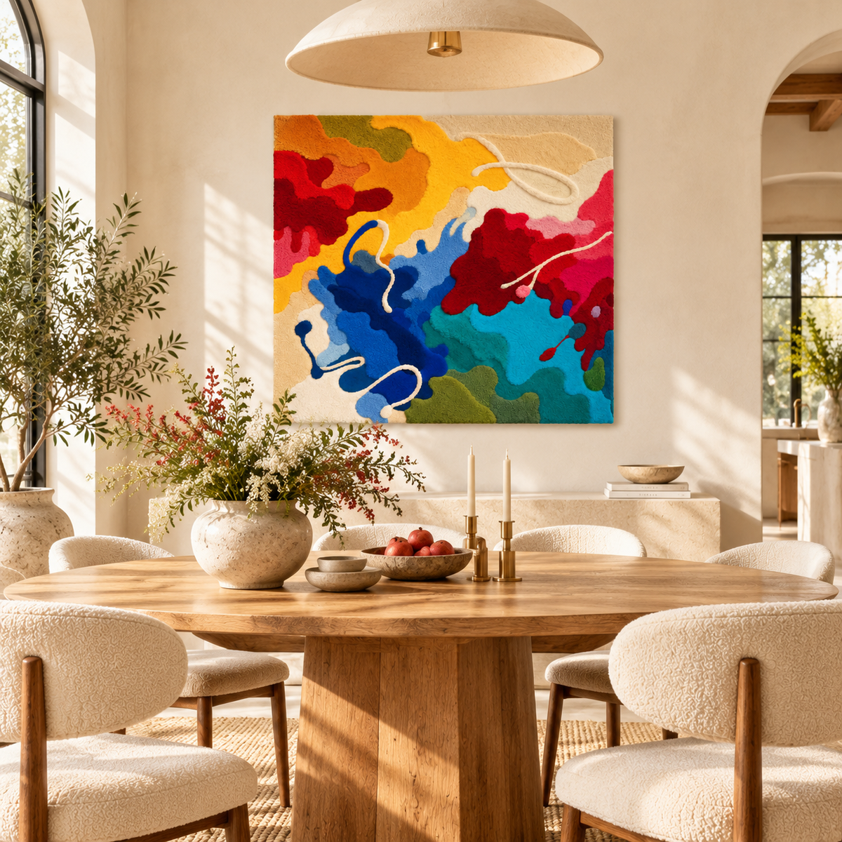 Prismatic Drift by Isabelle Breitkopf — room setting