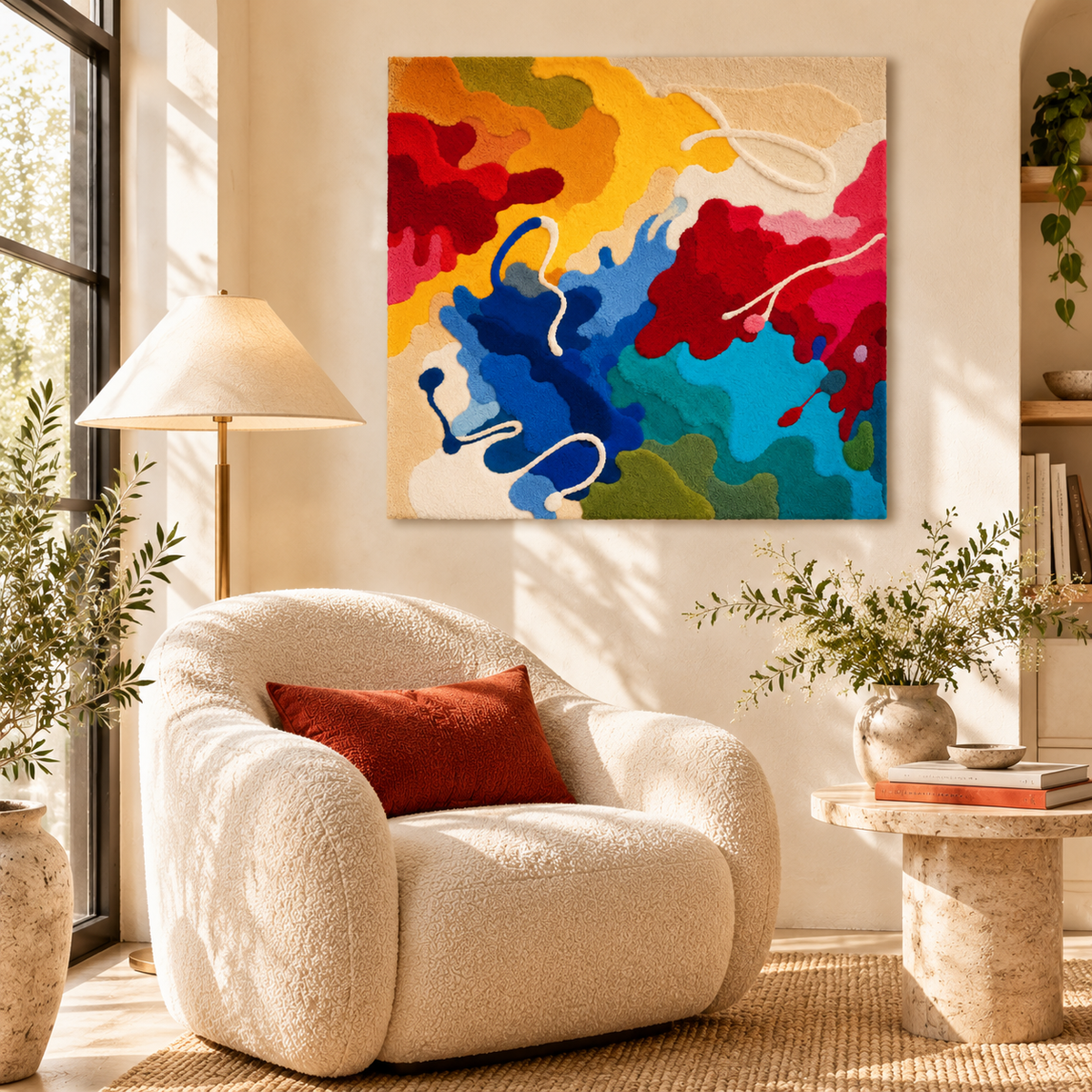 Prismatic Drift by Isabelle Breitkopf — room setting