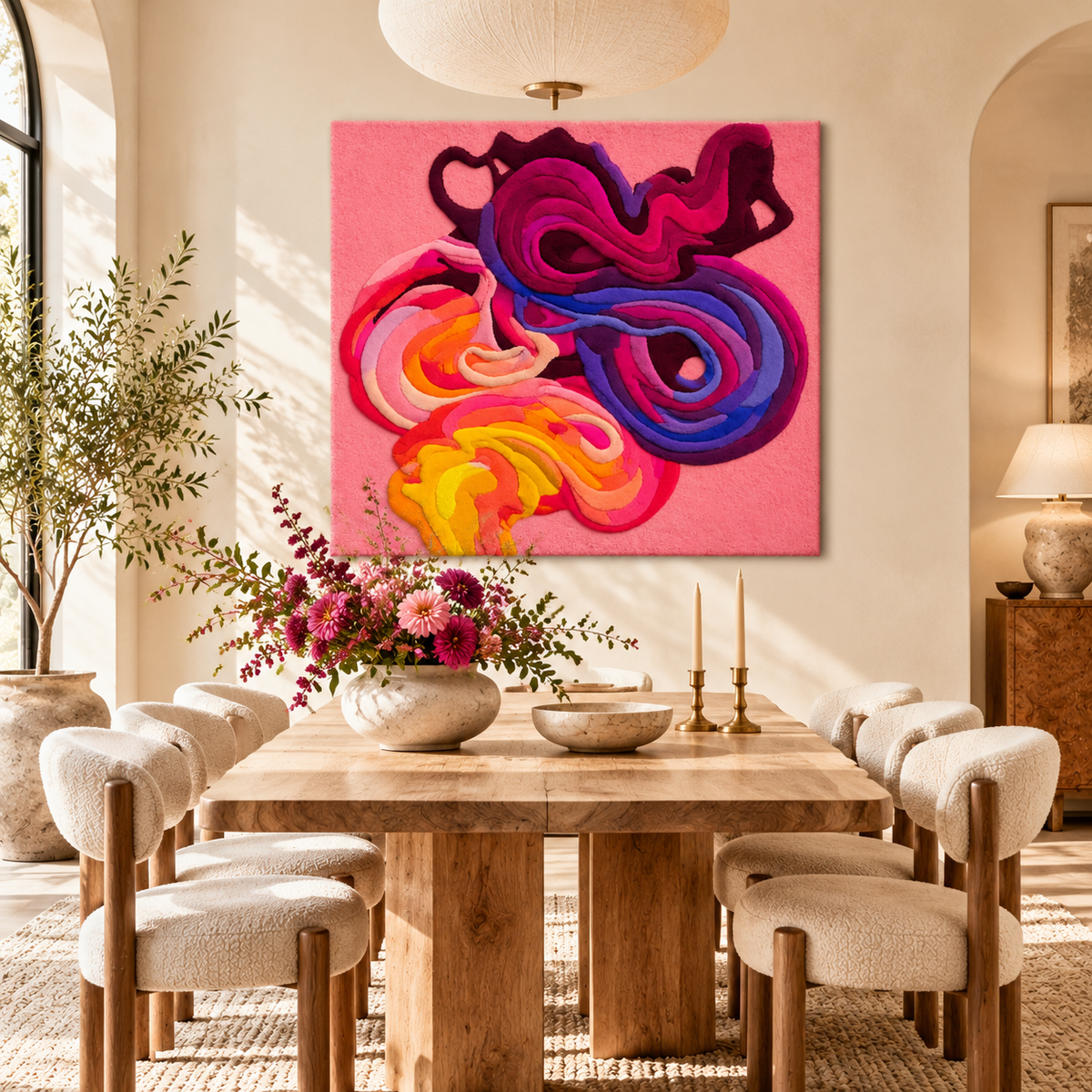 Rose Voltage by Isabelle Breitkopf — room setting