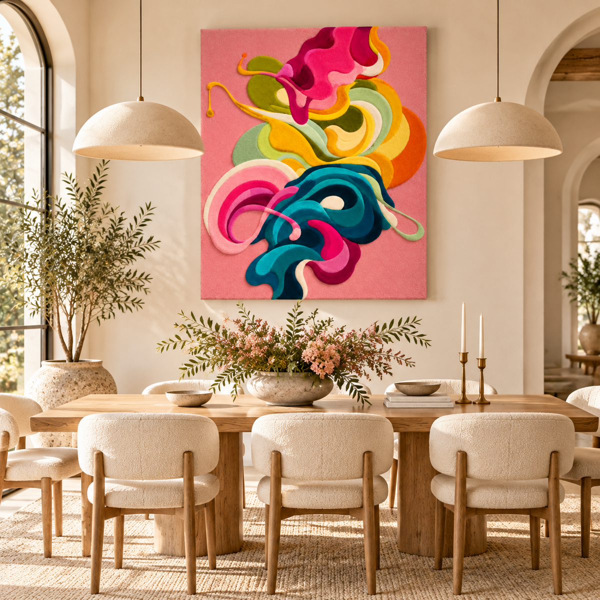 Rosewater Rhapsody by Isabelle Breitkopf — room setting