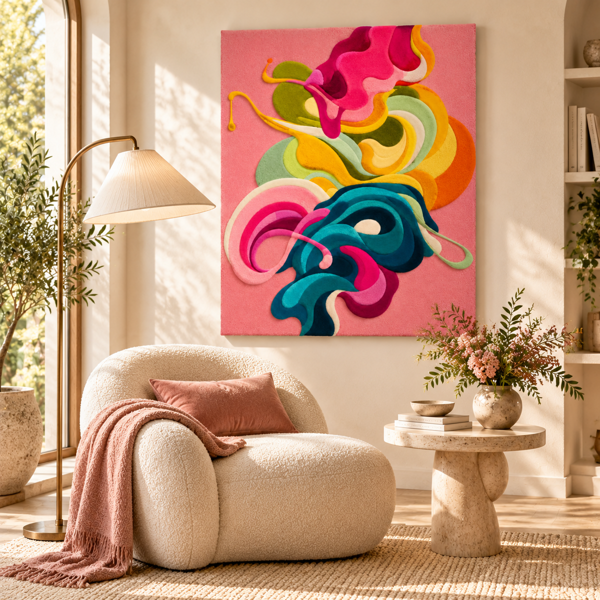 Rosewater Rhapsody by Isabelle Breitkopf — room setting