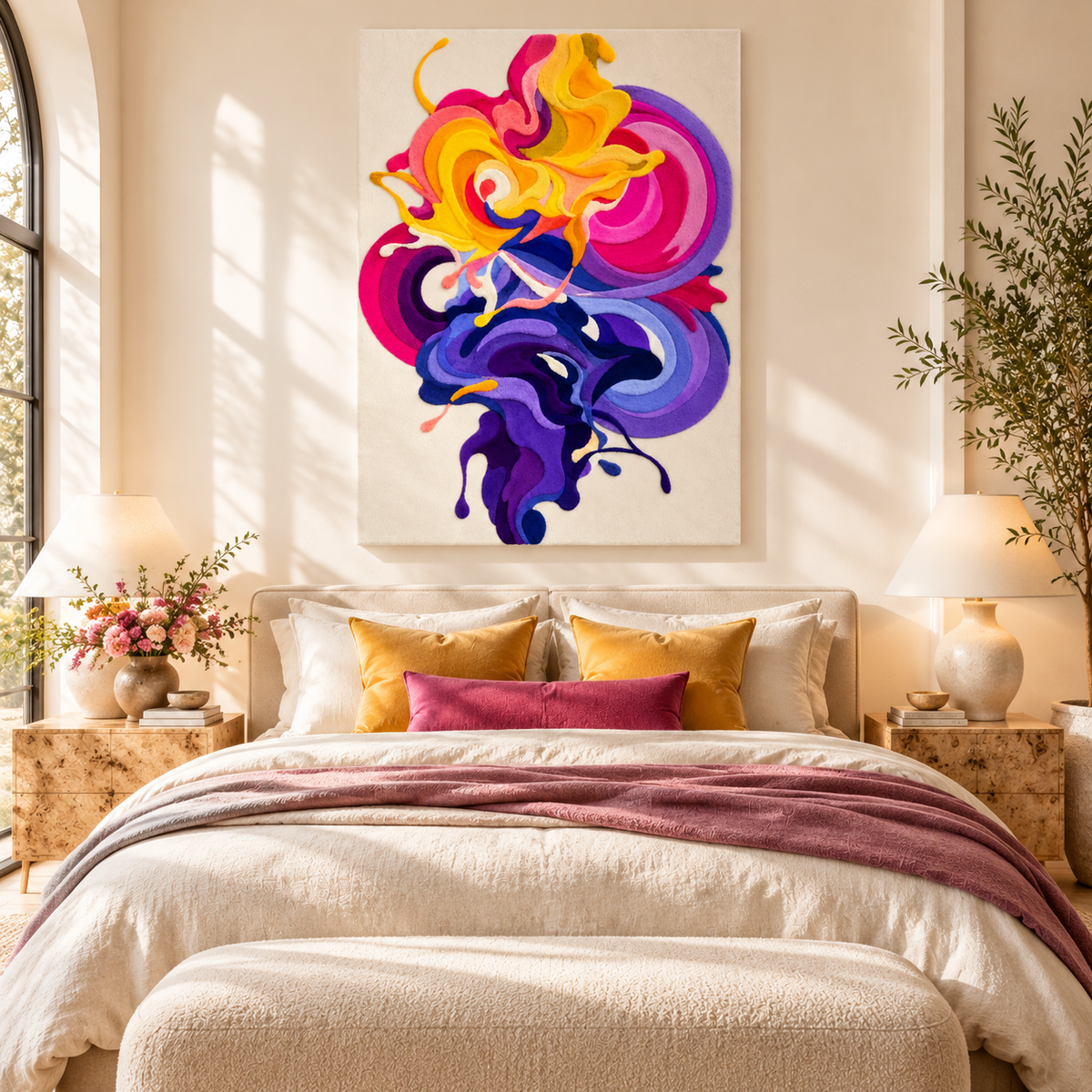 Saffron Sonata by Isabelle Breitkopf — room setting