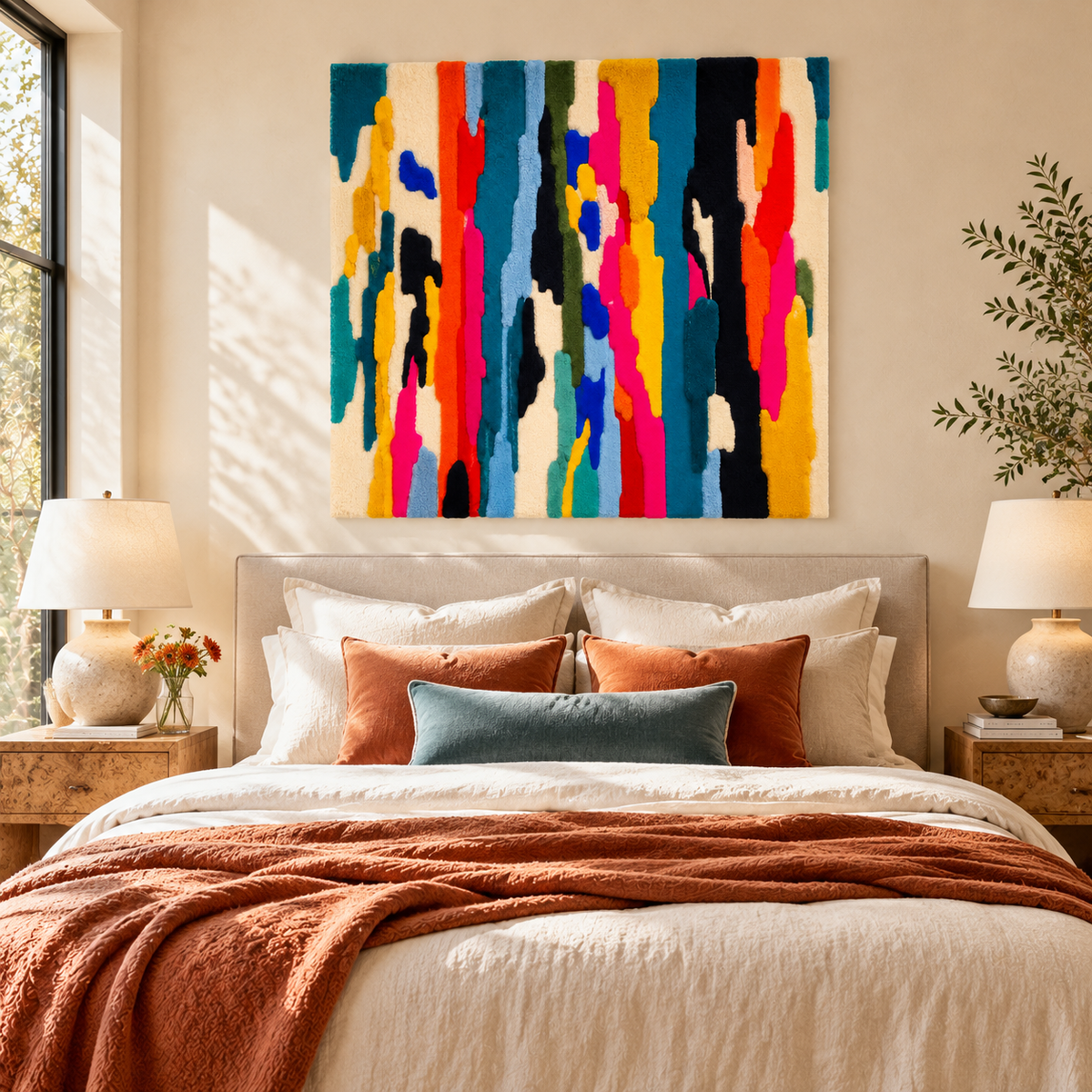 Spectrum Rain by Isabelle Breitkopf — room setting