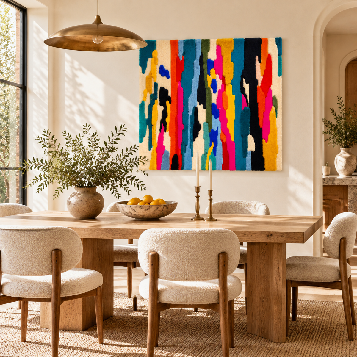 Spectrum Rain by Isabelle Breitkopf — room setting