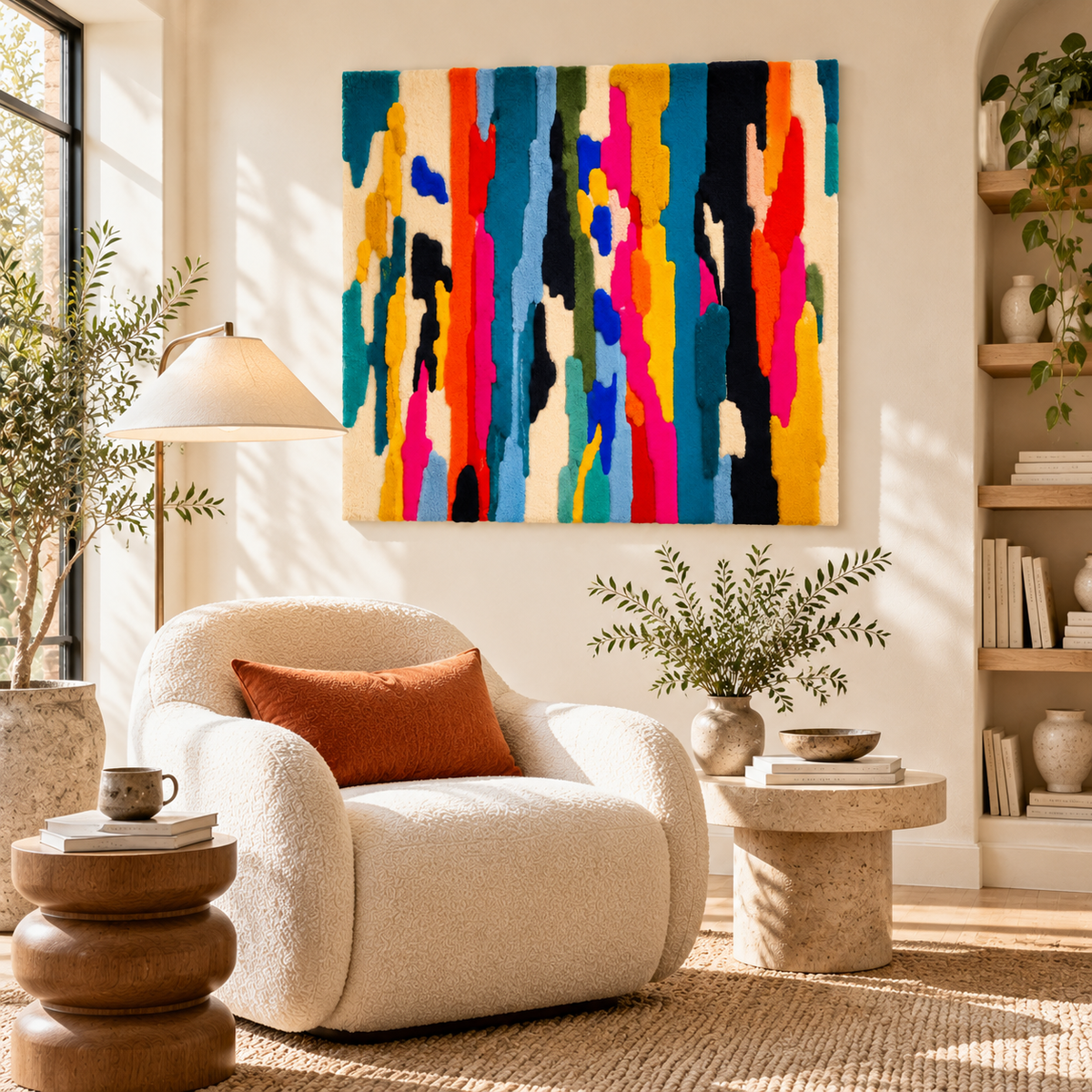 Spectrum Rain by Isabelle Breitkopf — room setting