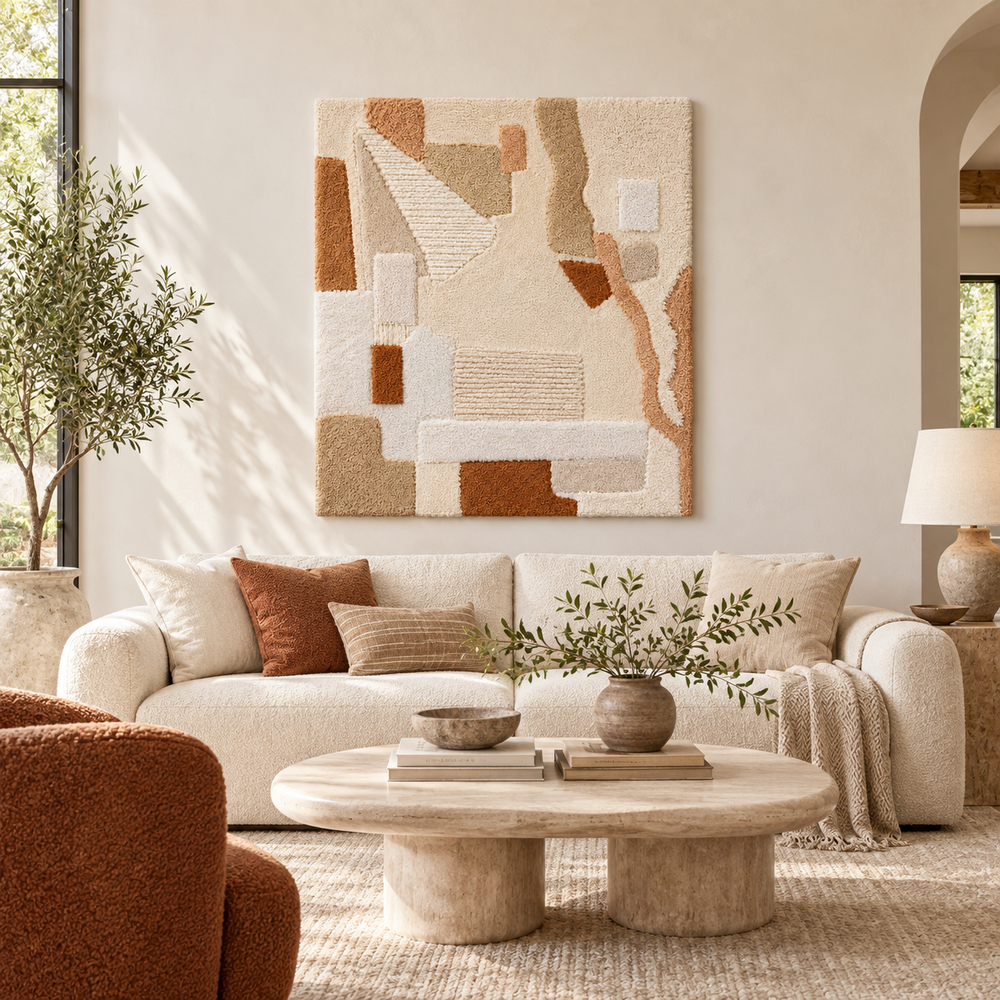 Ivory Architectural Fragments — front-facing room scene