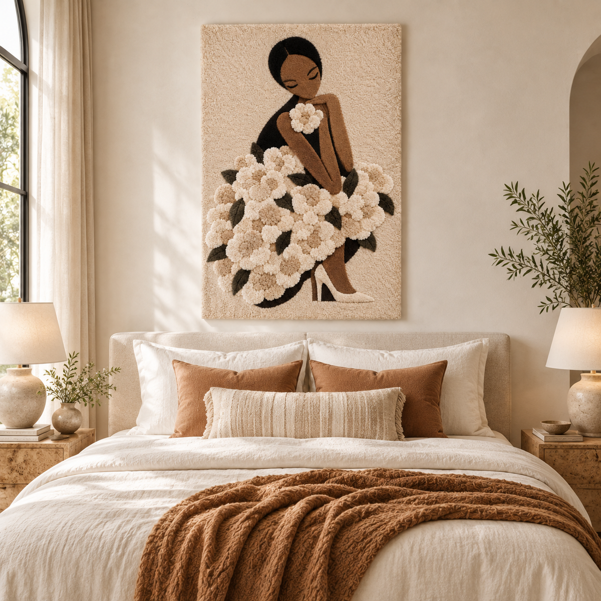 Ivory Blossom Gown — front-facing room scene [room-front]