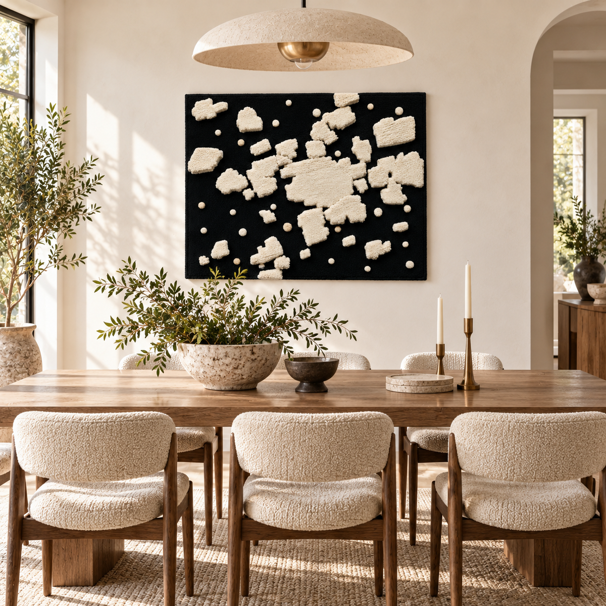 Ivory Fragments at Midnight — room setting 2