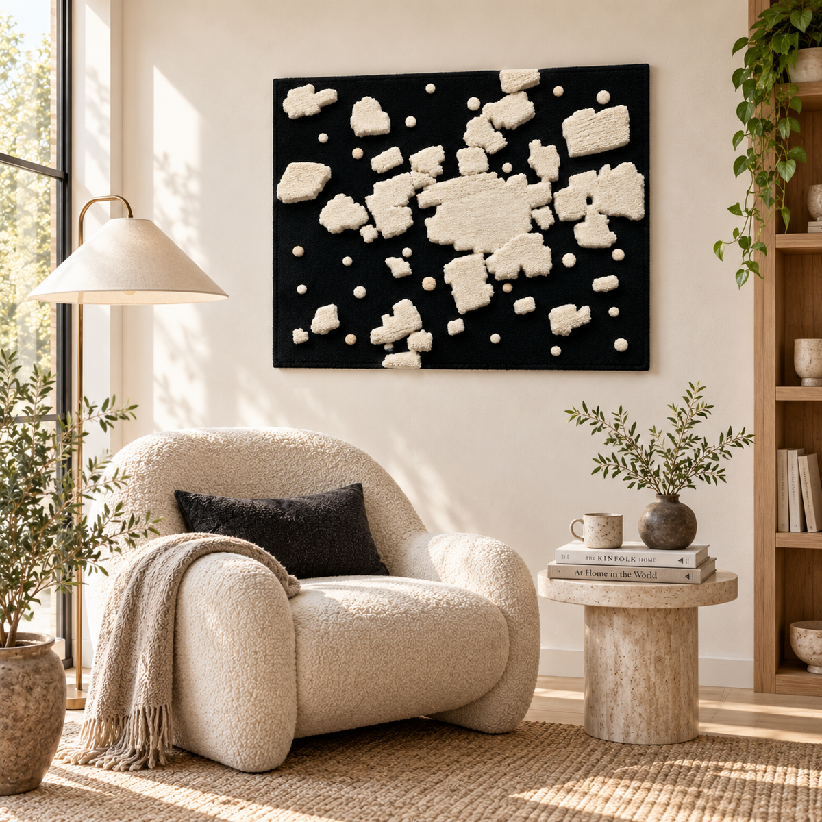 Ivory Fragments at Midnight — room setting 3