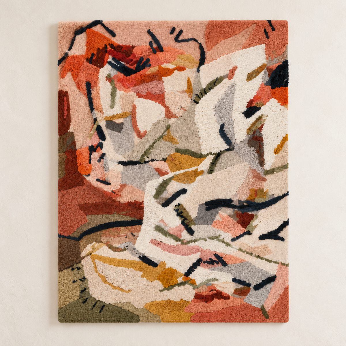 Ivory Painted Tumult — front product view