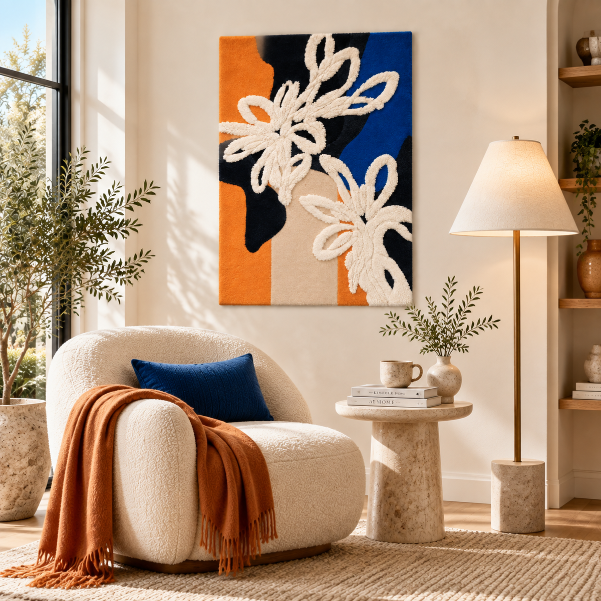 Ivory Petal Overture — room setting 1