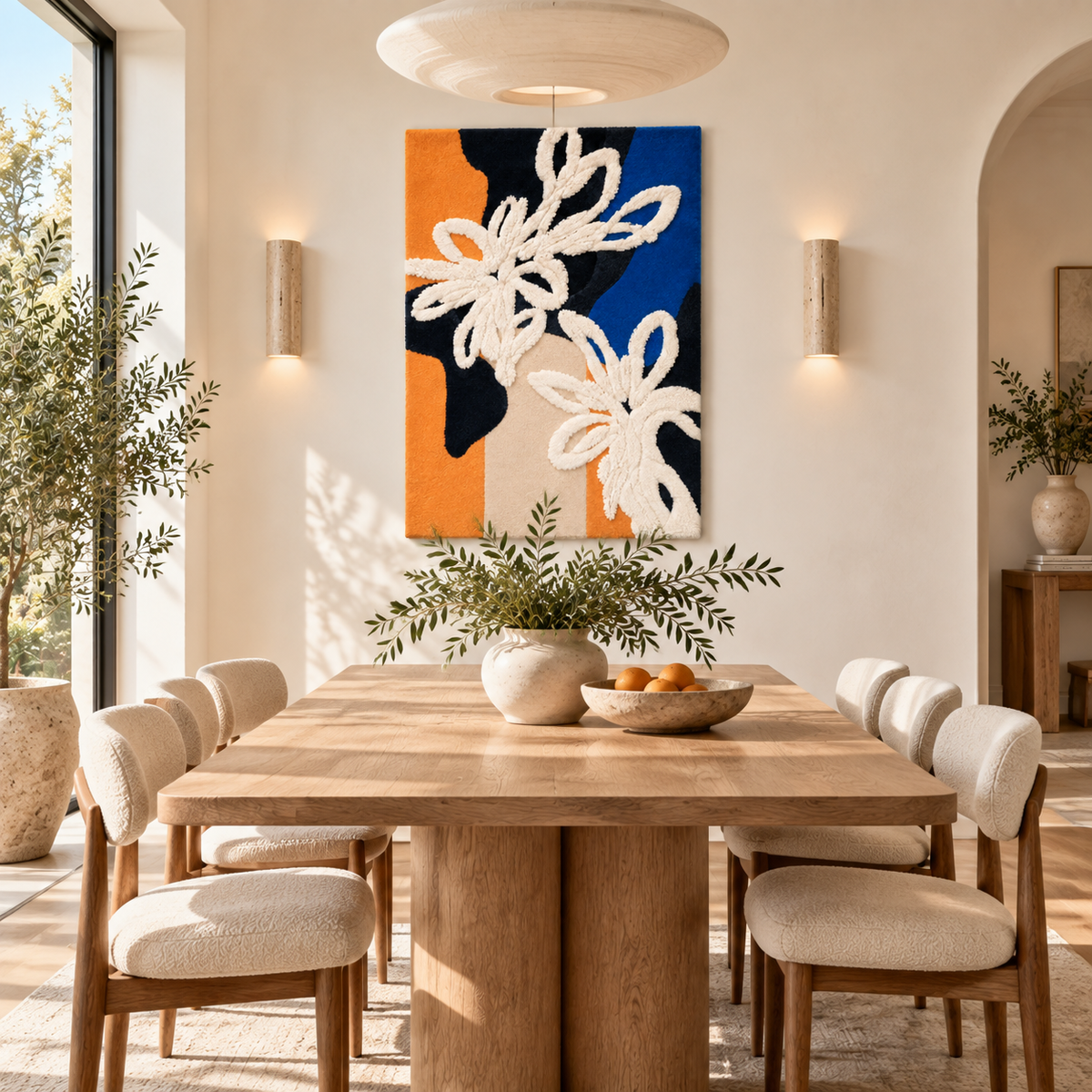 Ivory Petal Overture — room setting 2