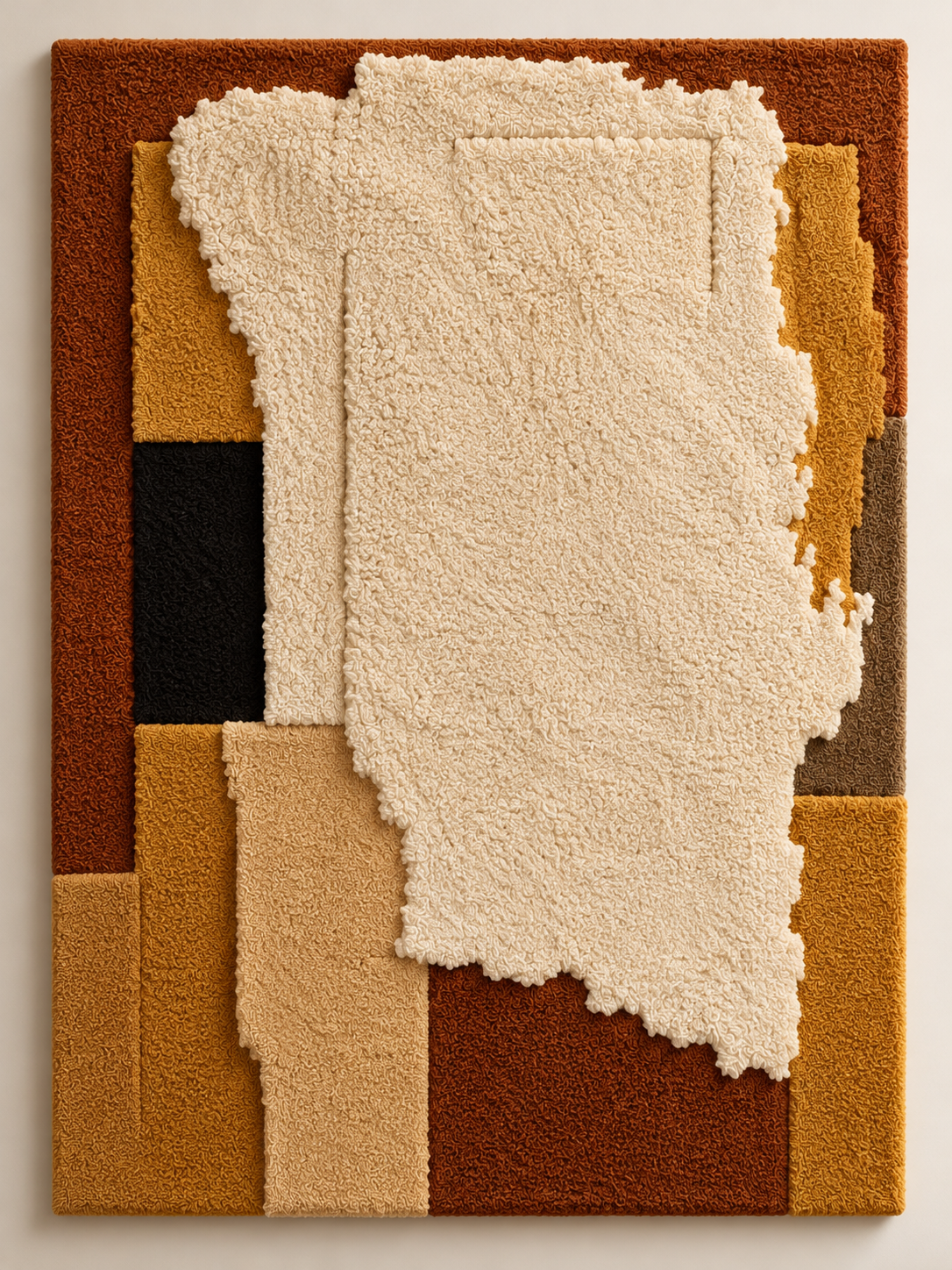 Ivory Veil Relief by Hewn Earth Studio — additional product view