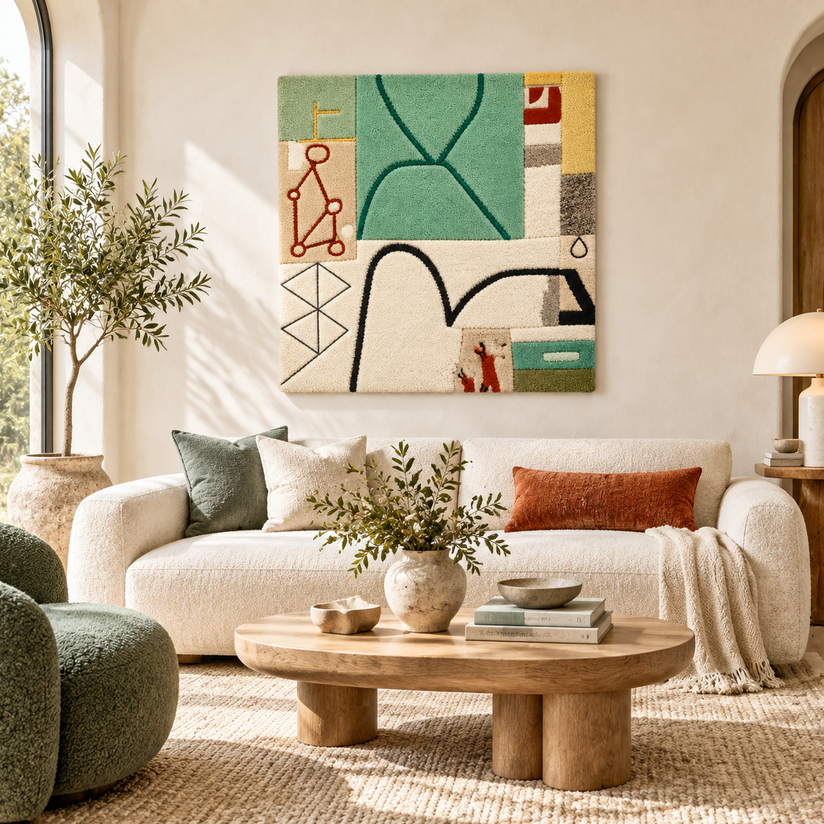Jade Line Assembly — front-facing room scene