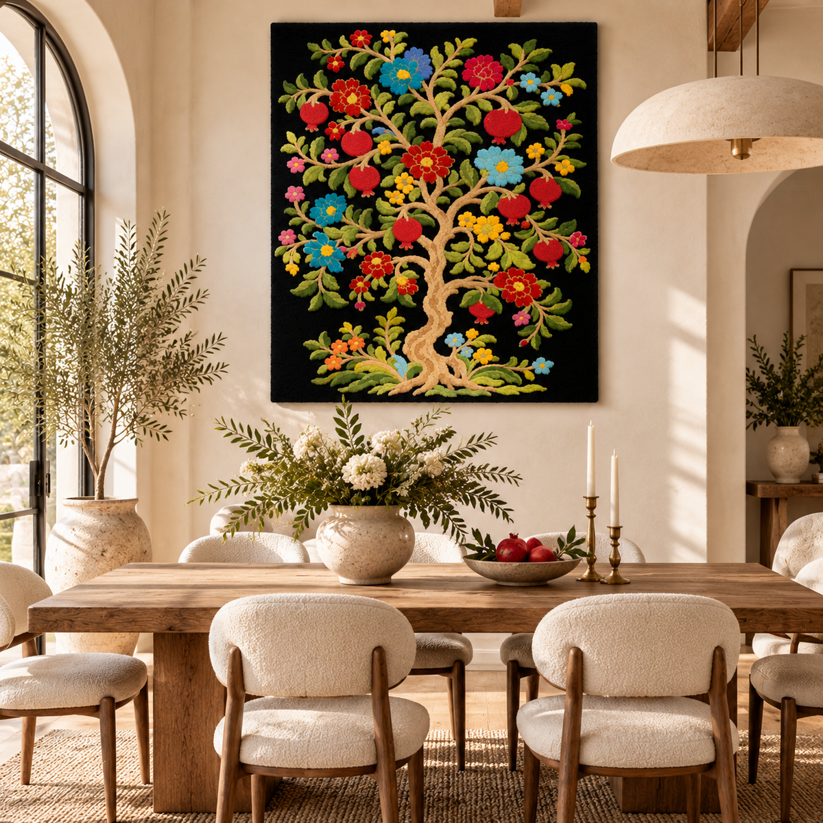Botanical Tree of Life by Josie — room setting