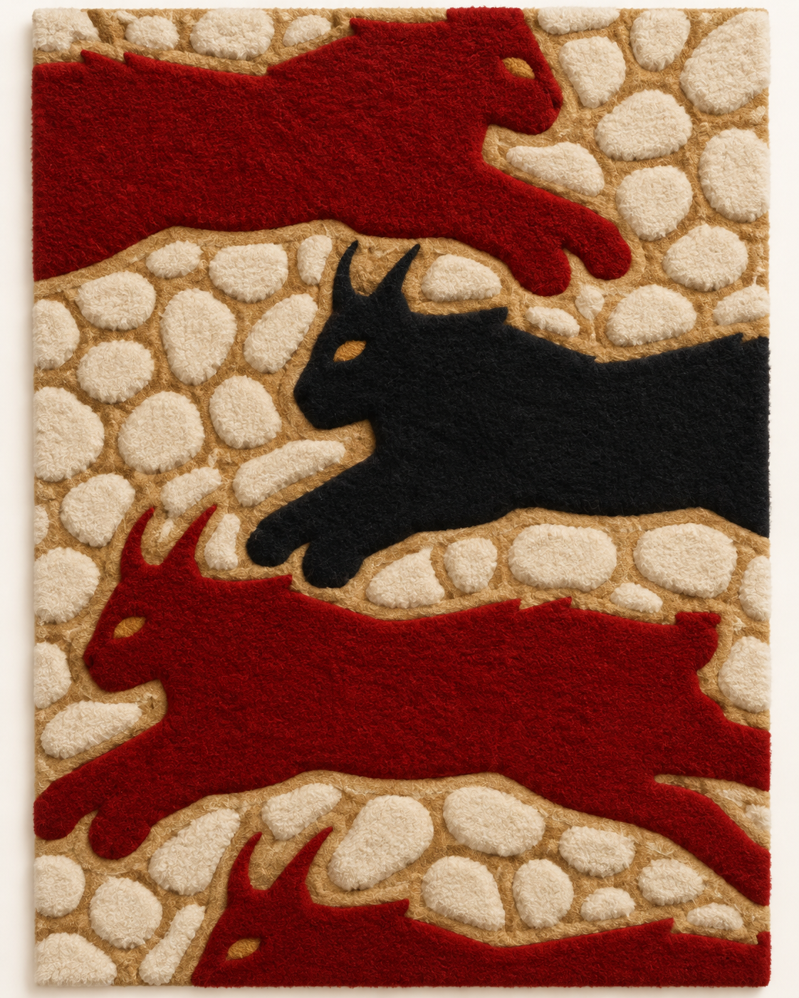 Horned Bulls by Josie — additional product view