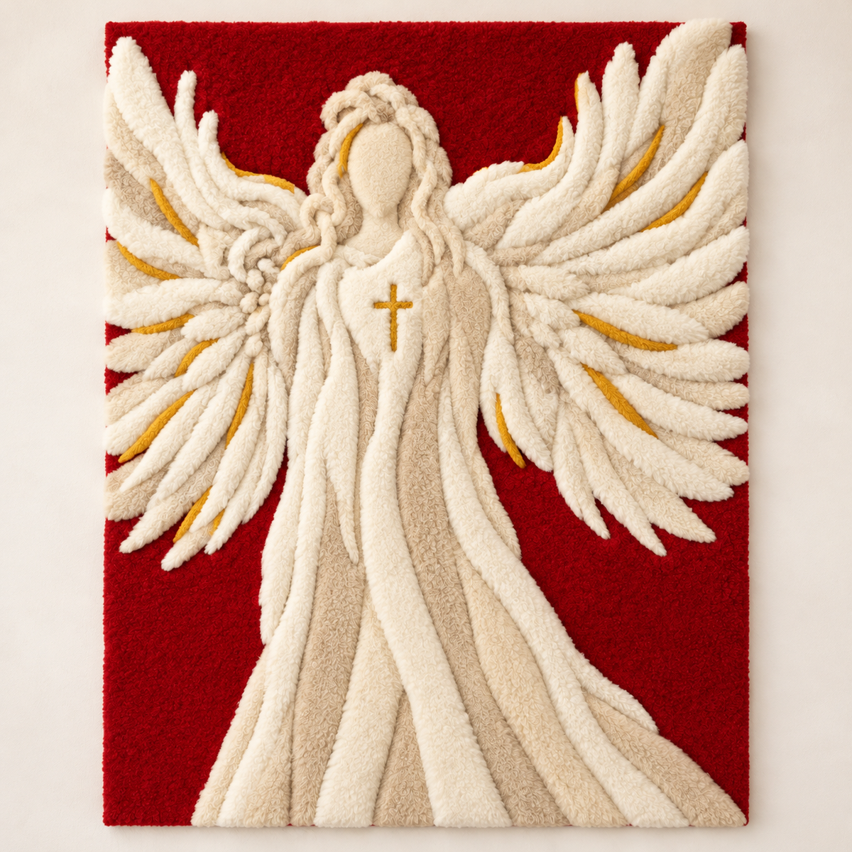 Sculpted Ivory Angel by Josie — front product view [product-light]