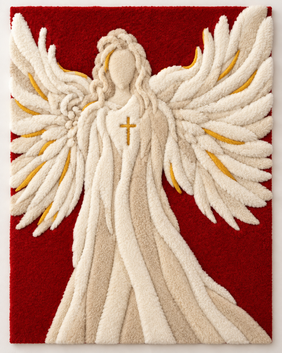 Sculpted Ivory Angel by Josie — additional product view