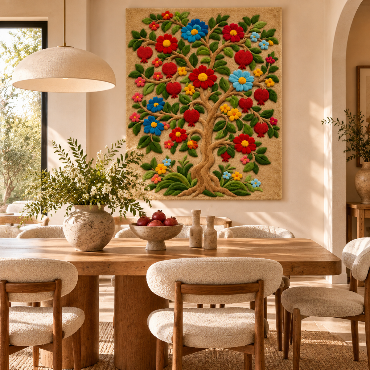 Sculpted Tree of Life by Josie — room setting