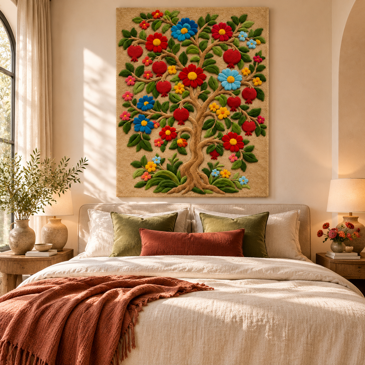 Sculpted Tree of Life by Josie — room setting